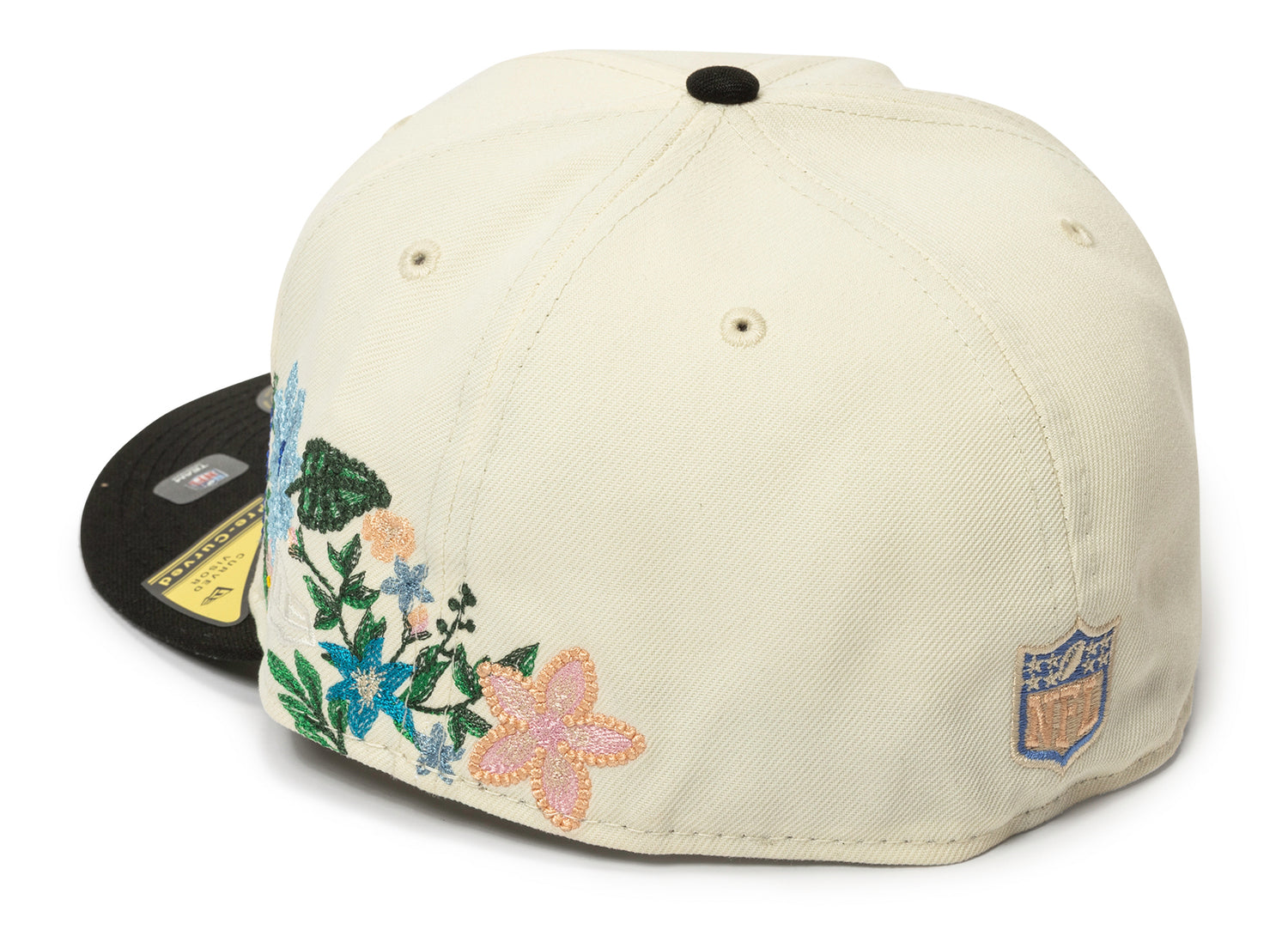 New Era Tonal Florals Pittsburg Steelers Fitted Hat - view 2