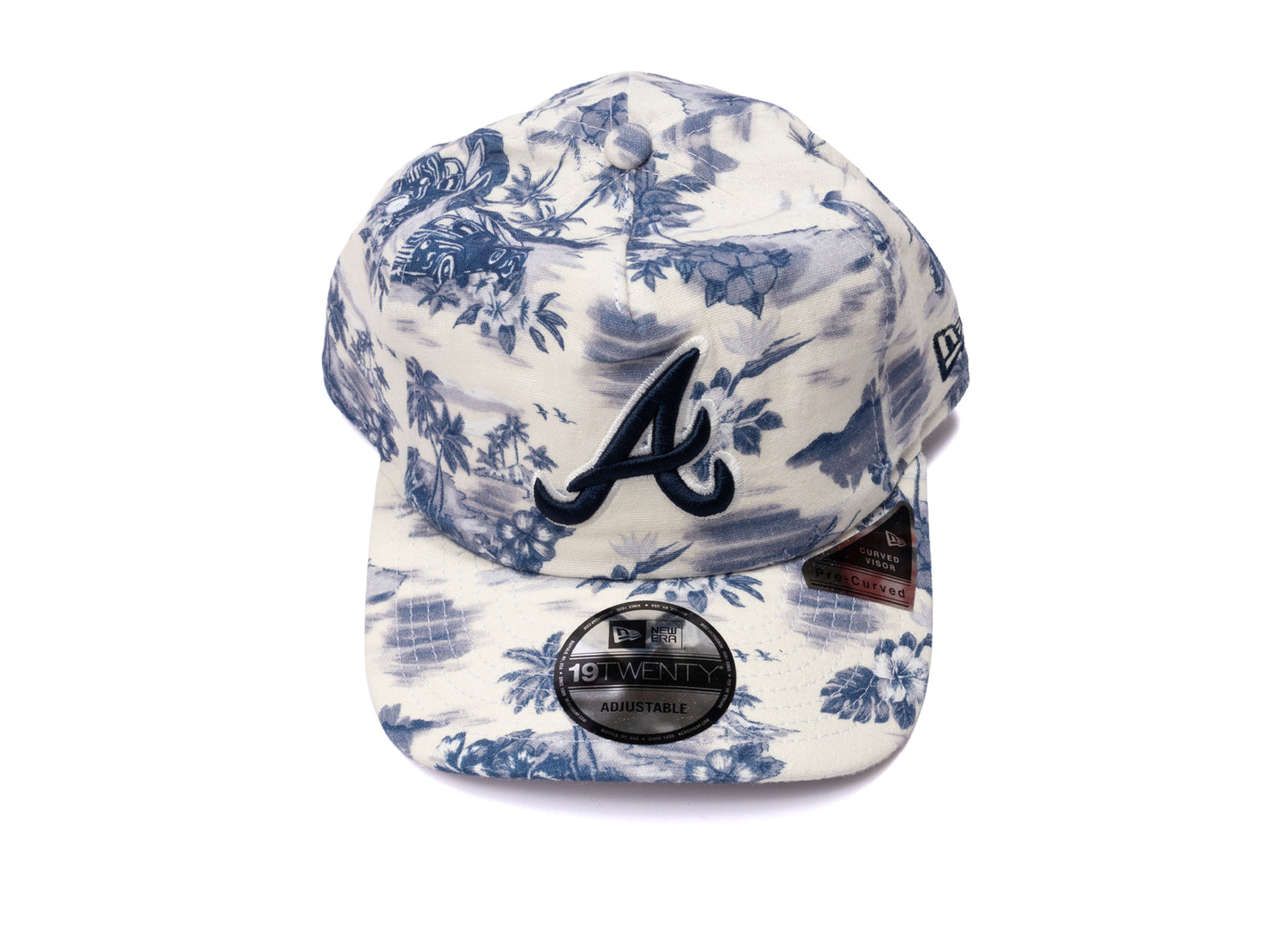 New Era Tropics 19Twenty Atlanta Braves Snapback Hat