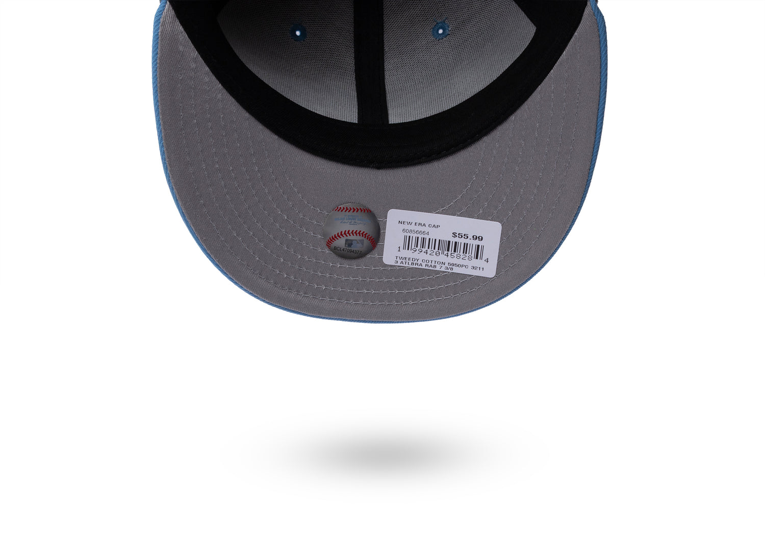 New Era Tweedy Cotton 59Fifty PC Detroit Tigers Fitted Hat — view 4