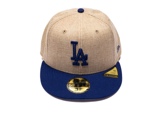 New Era Twine 59Fifty Los Angeles Dodgers Fitted Hat