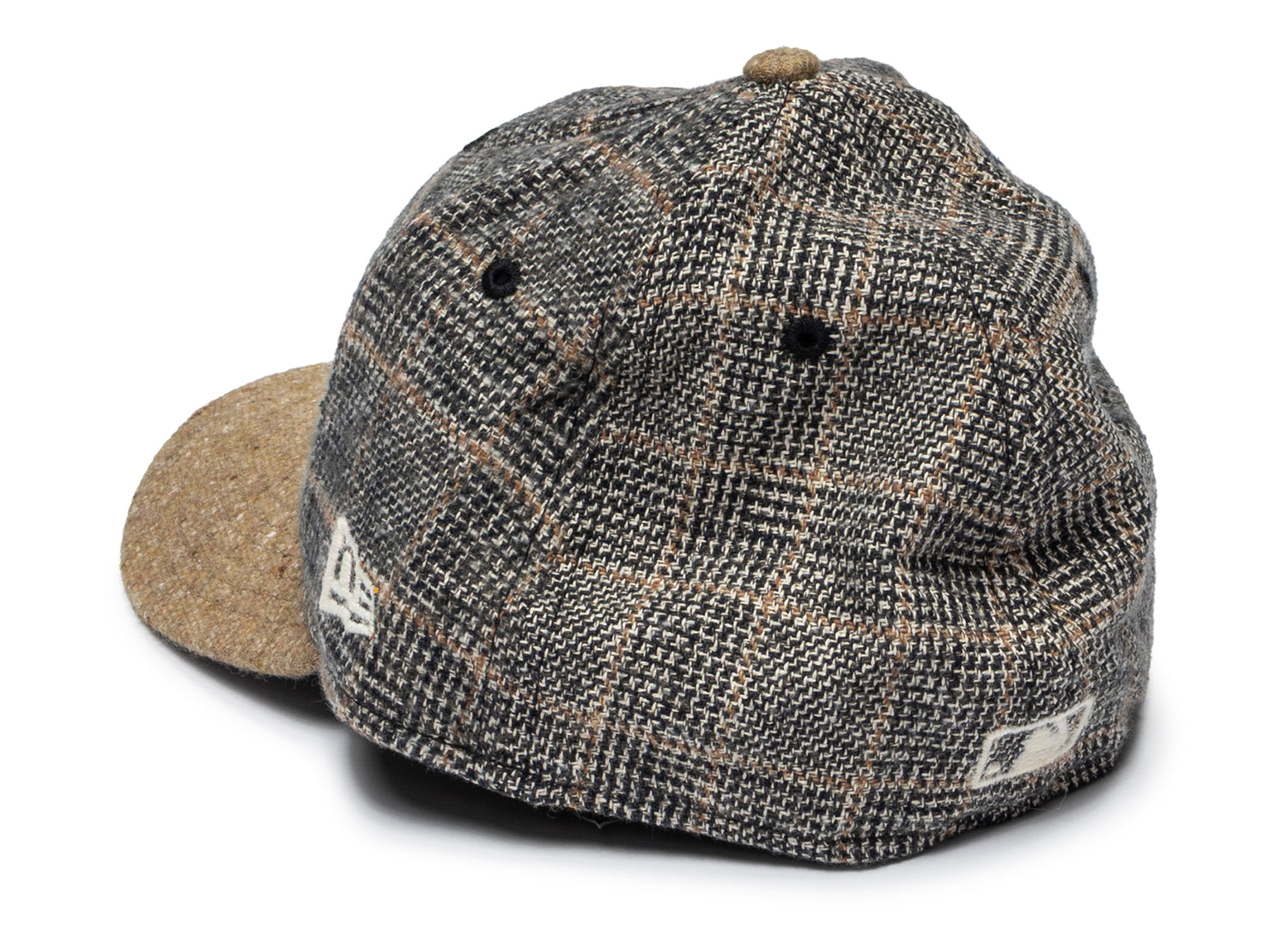 New Era Vintage Tweed Atlanta Braves Fitted Hat — view 2