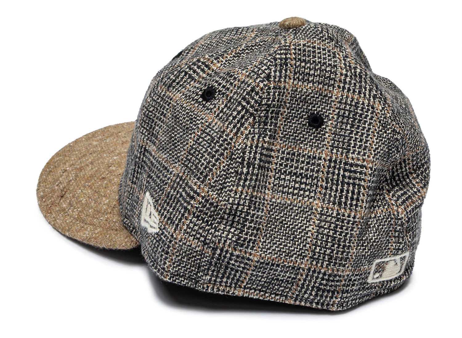 New Era Vintage Tweed Los Angeles Dodgers Fitted Hat — view 2