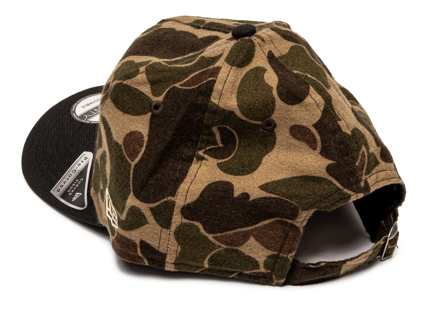 New Era Wool Duck Camo Atlanta Braves Snapback Hat — view 2