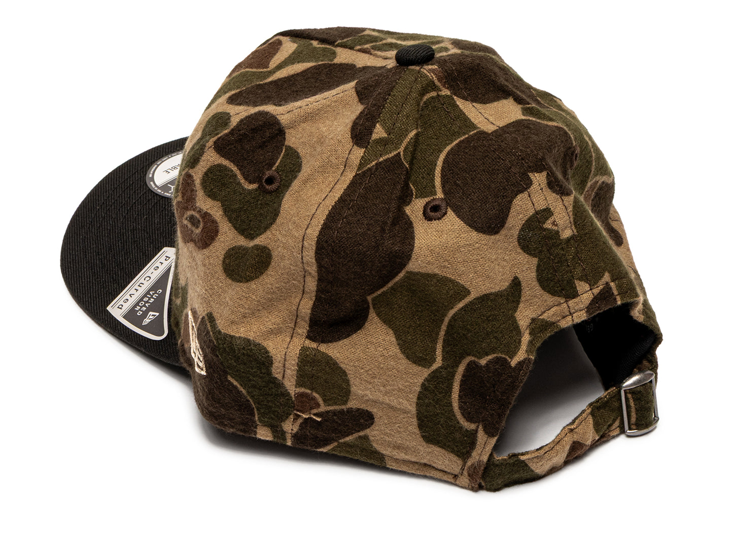 New Era Wool Duck Camo Detroit Tigers Snapback Hat — view 2