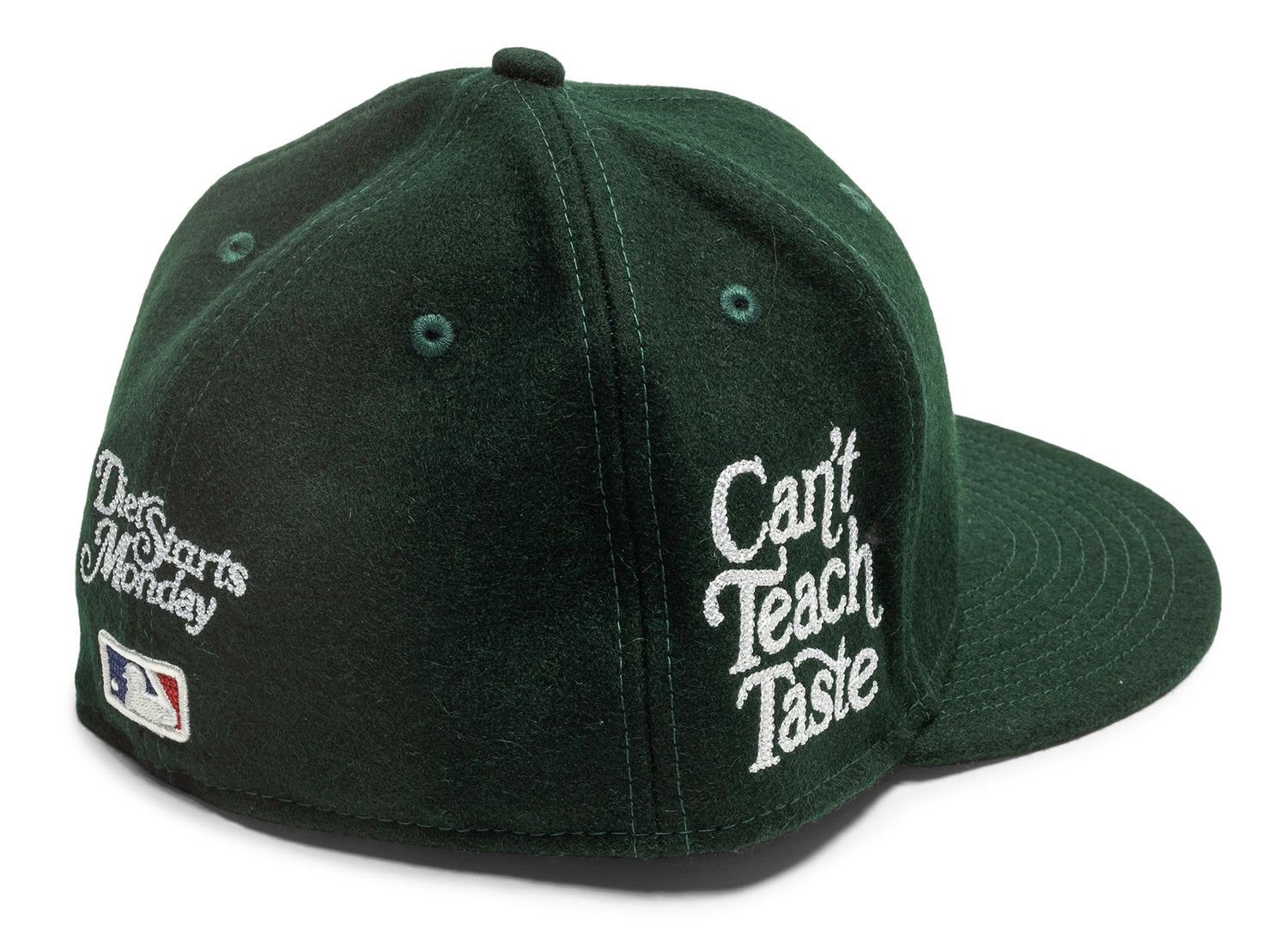 New Era x Diet Starts Monday Cincinnati Reds Fitted Hat in Dark Green - view 2