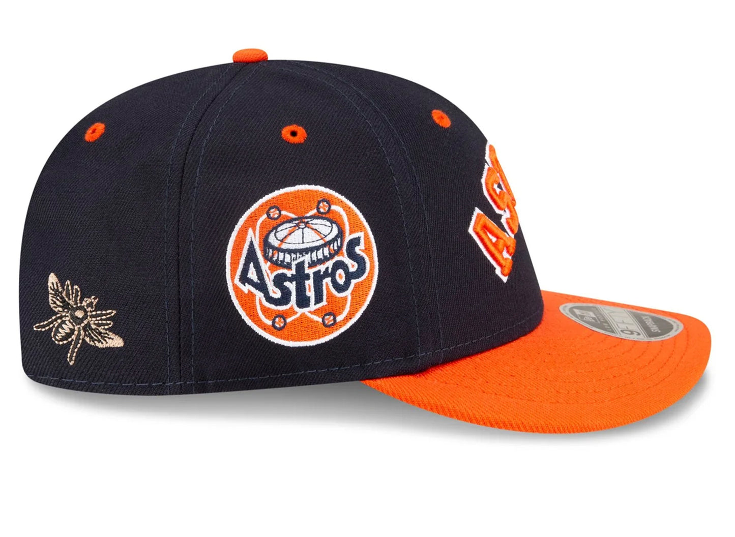 New Era x Felt Houston Astros Low Profile 9FIFTY Snapback Hat - view 4