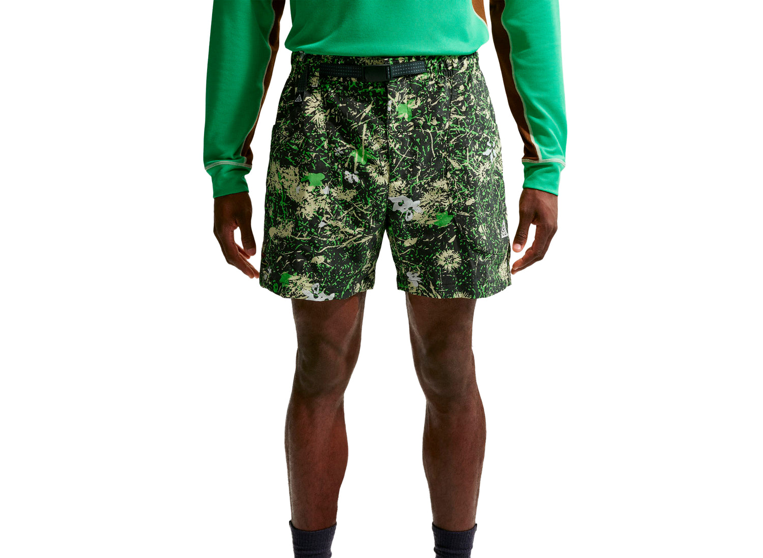 Nike ACG "Dolomiti" Shorts in Black Spruce — view 3