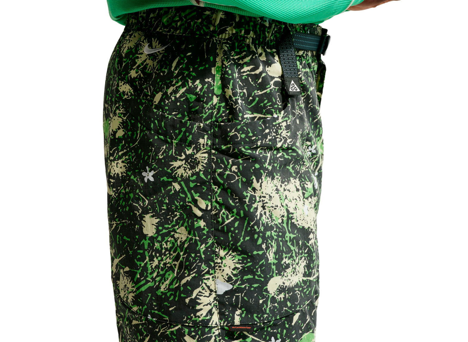 Nike ACG "Dolomiti" Shorts in Black Spruce — view 5