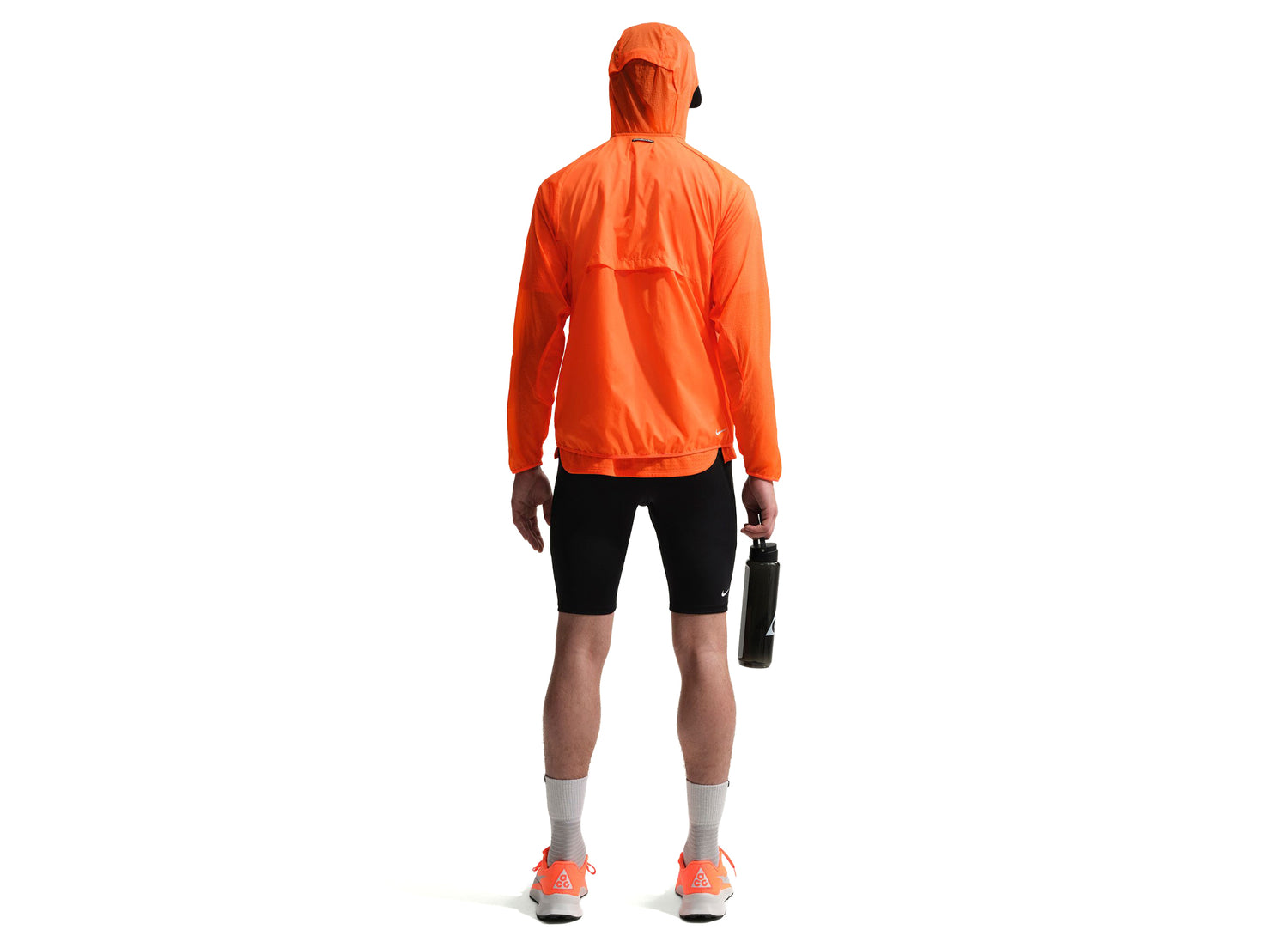 Nike ACG "Lava Loops" Dri-FIT ADV 1/2 Length Trail Running Tights in Black — view 2
