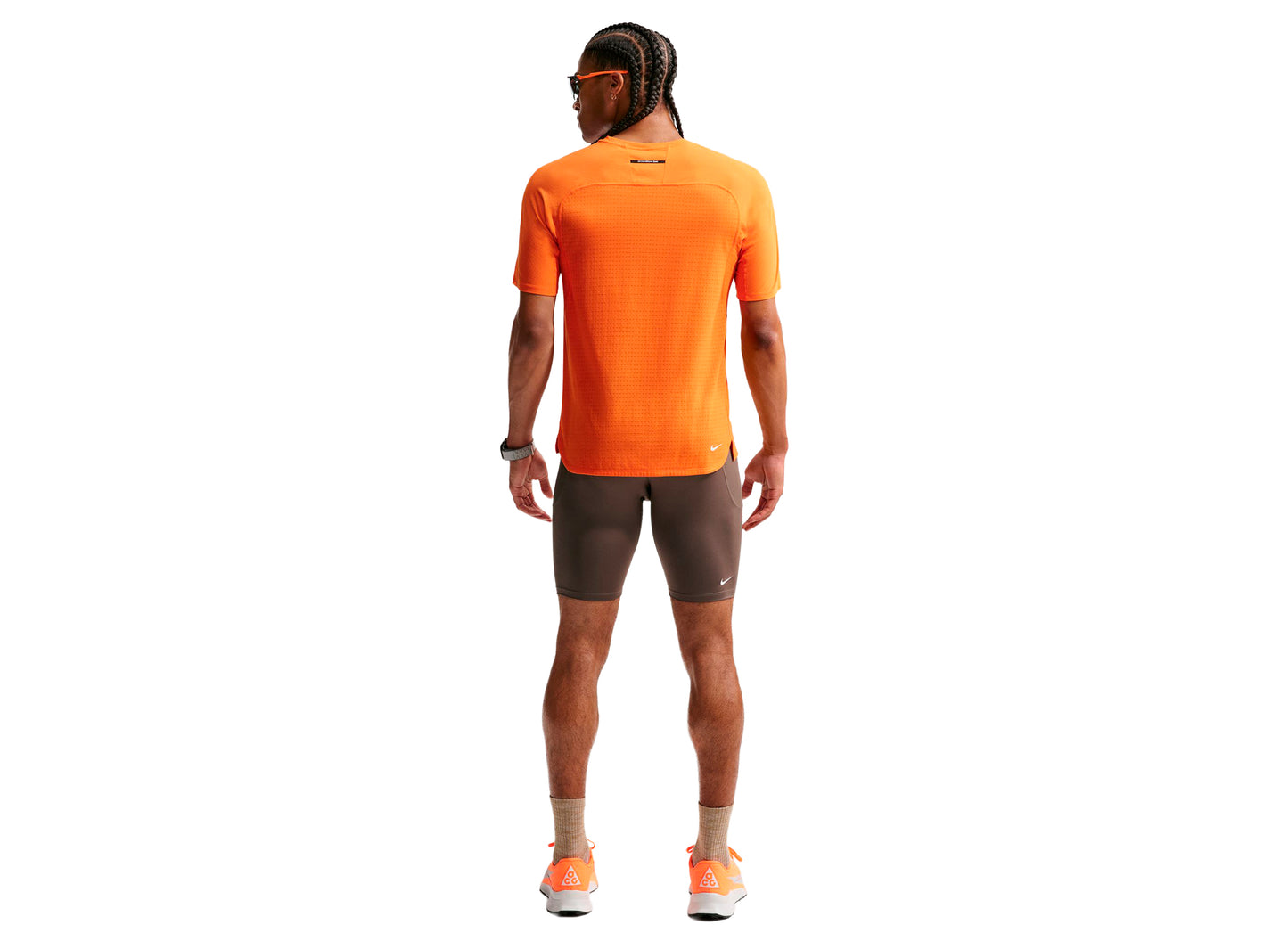 Nike ACG "Lava Loops" Dri-FIT ADV 1/2 Length Trail Running Tights in Ironstone — view 2