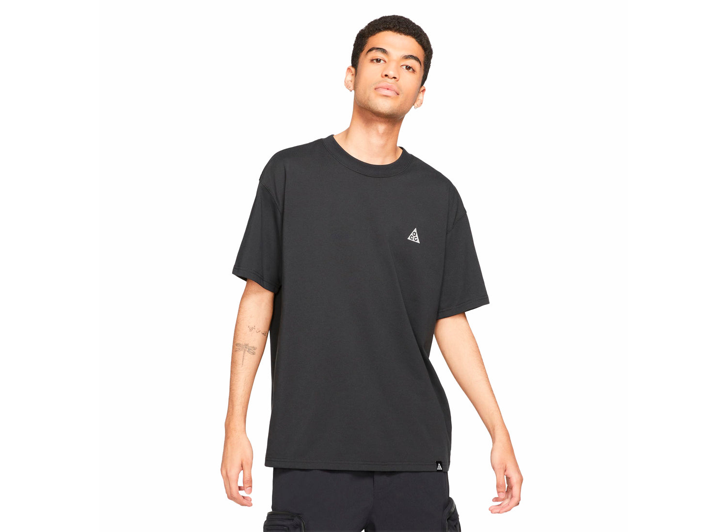 Nike ACG Short-Sleeve T-Shirt in Black — view 2