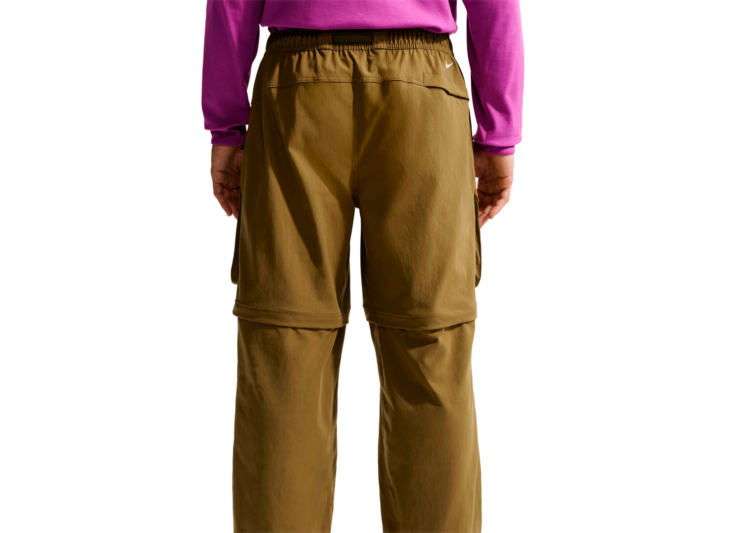 Nike ACG "Smith Summit" Zip Cargo Pants in Olive Flak — view 5