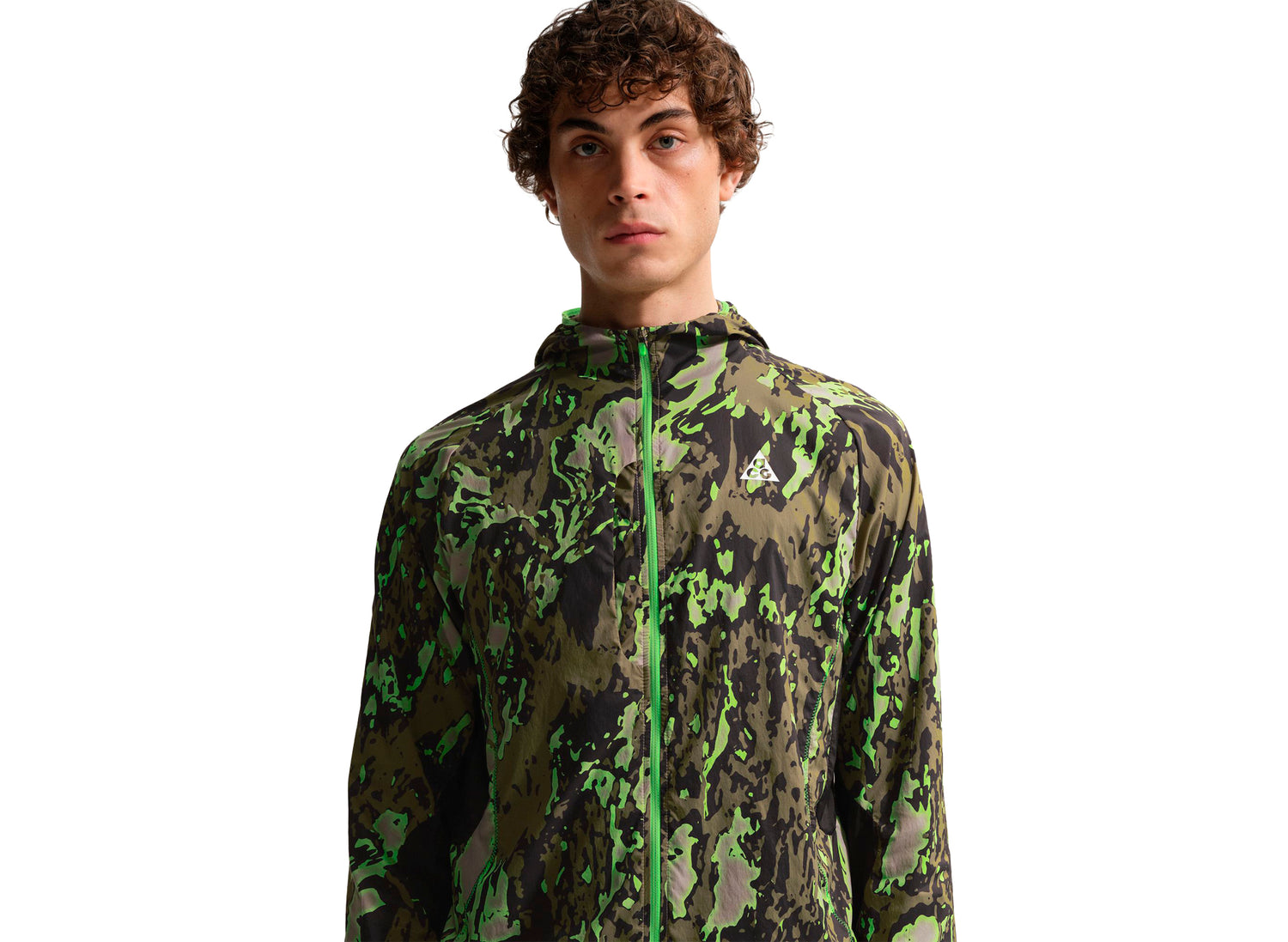 Nike ACG Trail Running Jacket in College Grey — view 3