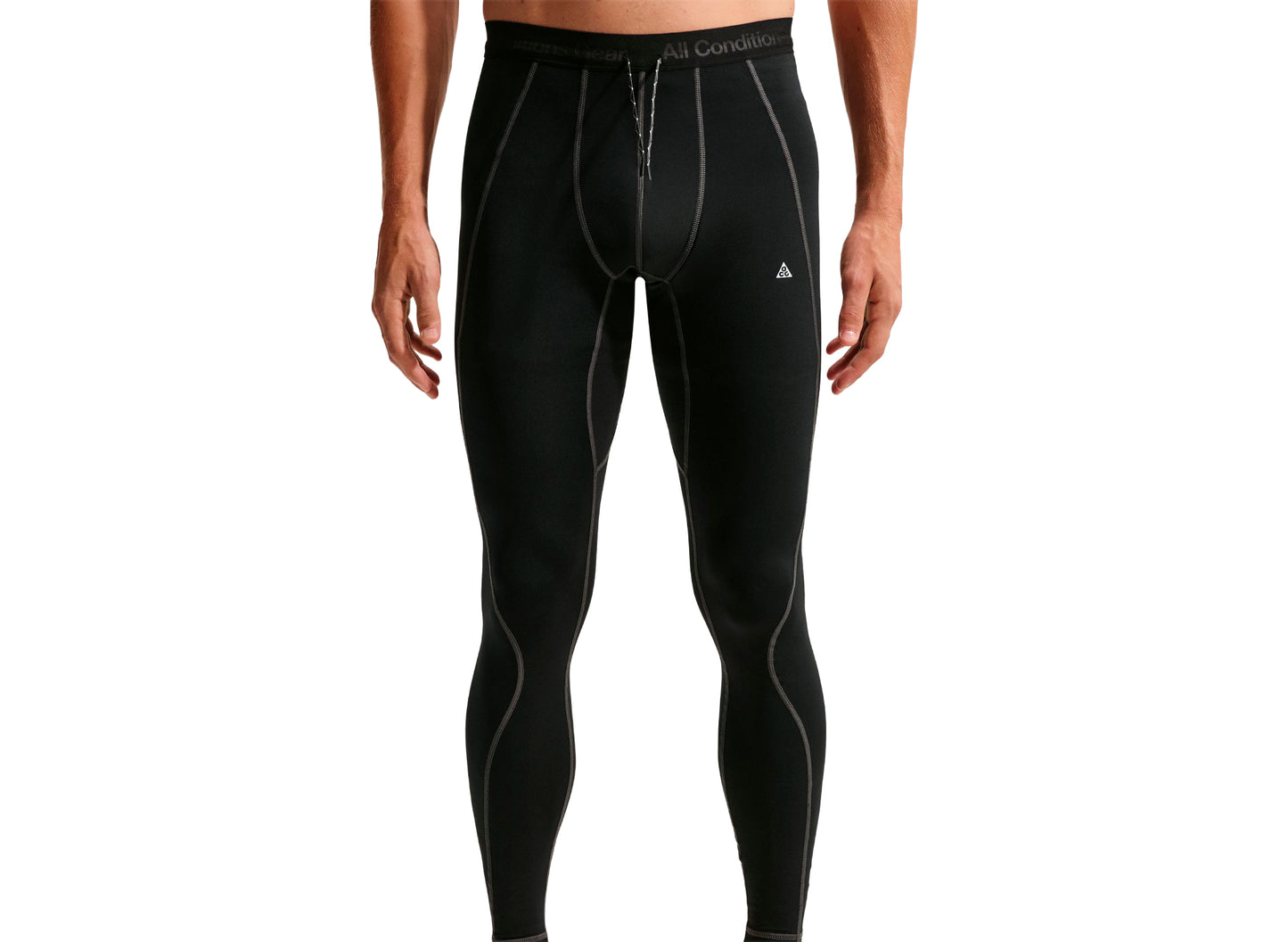 Nike ACG "Wildsee" Dri-FIT Base Layer Tights in Black — view 3