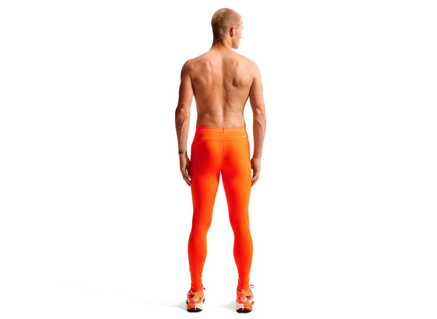 Nike ACG "Wildsee" Dri-FIT Base Layer Tights in Safety Orange — view 2