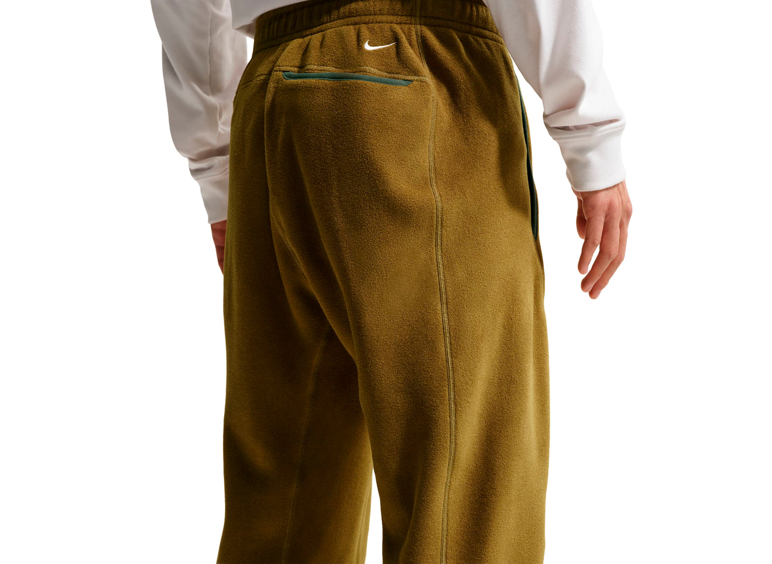 Nike ACG "Wolf Tree" Pants in Olive Flak — view 4