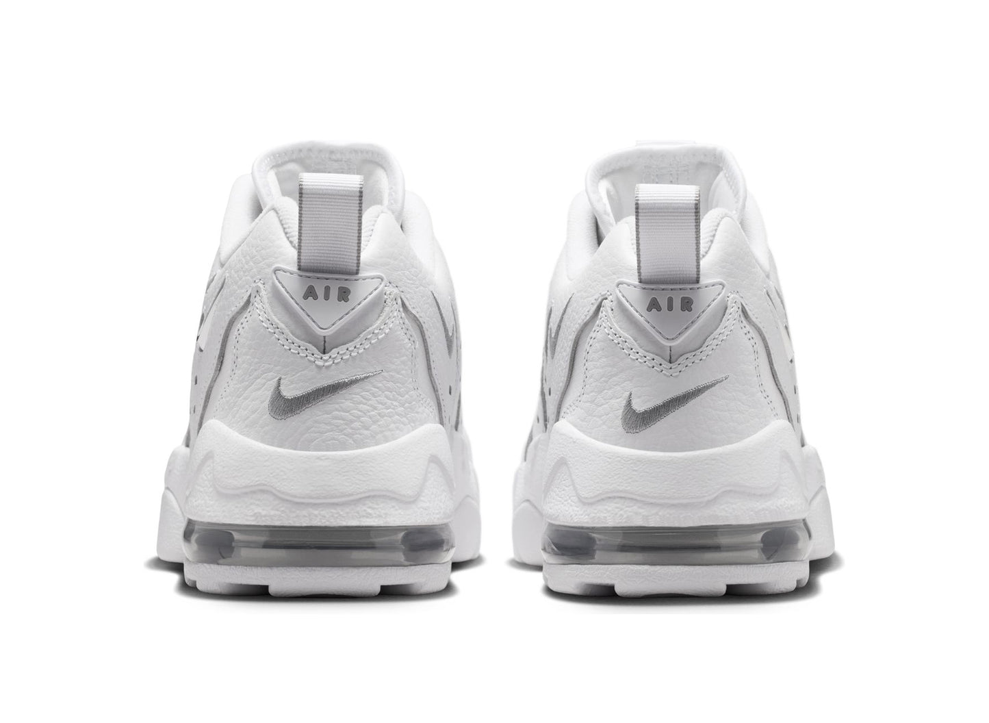 Nike Air DT Max '96 Low in White / Metallic Silver