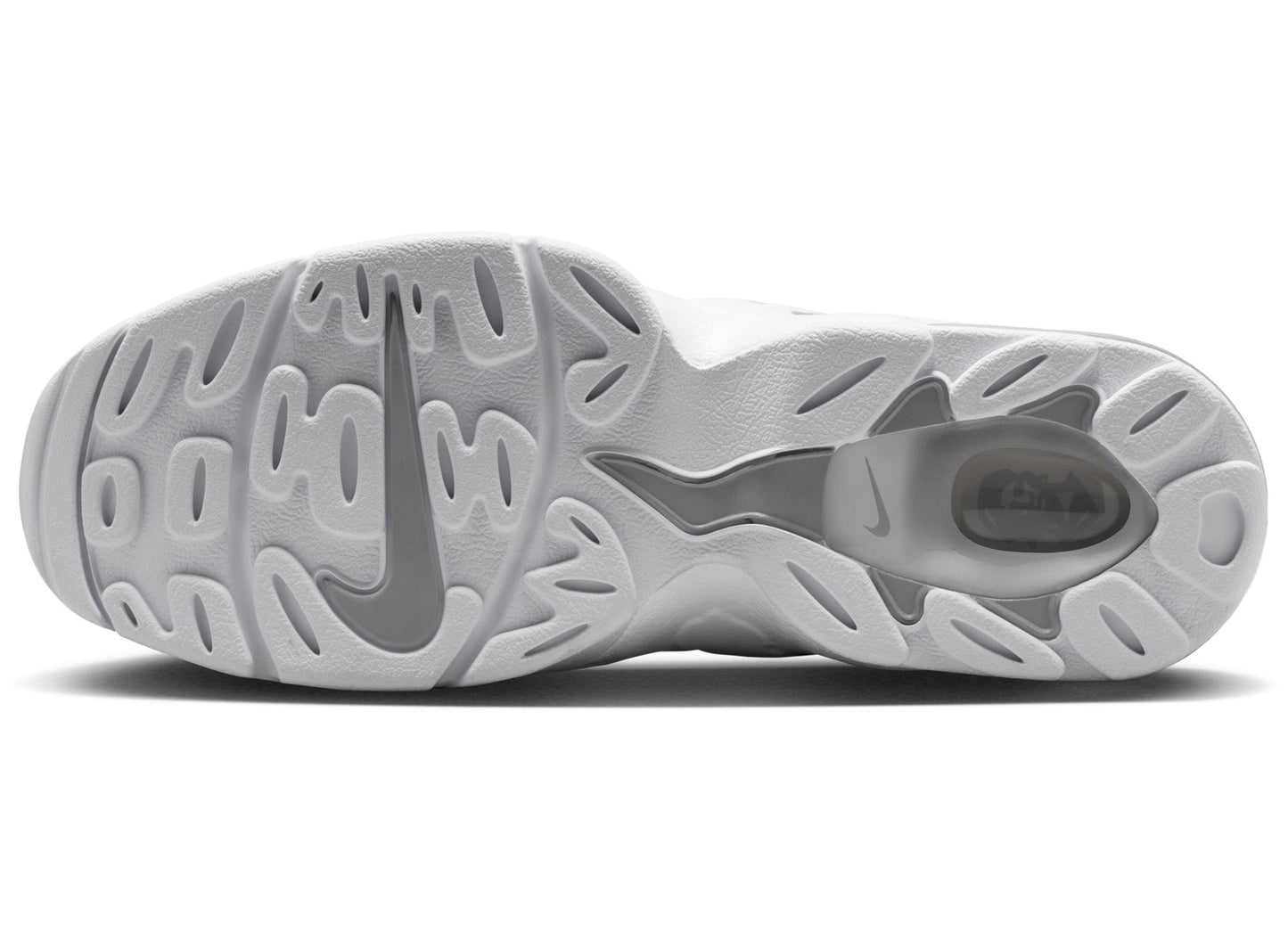 Nike Air DT Max '96 Low in White / Metallic Silver