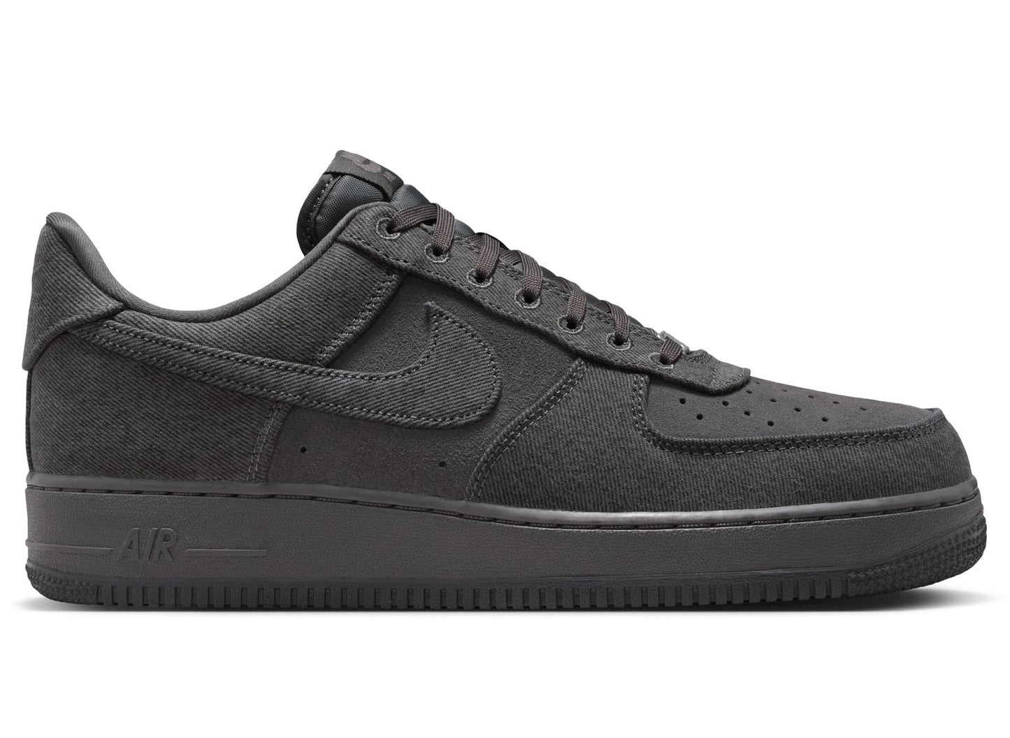 Nike Air Force 1 '07 LV8 "Denim" in Anthracite