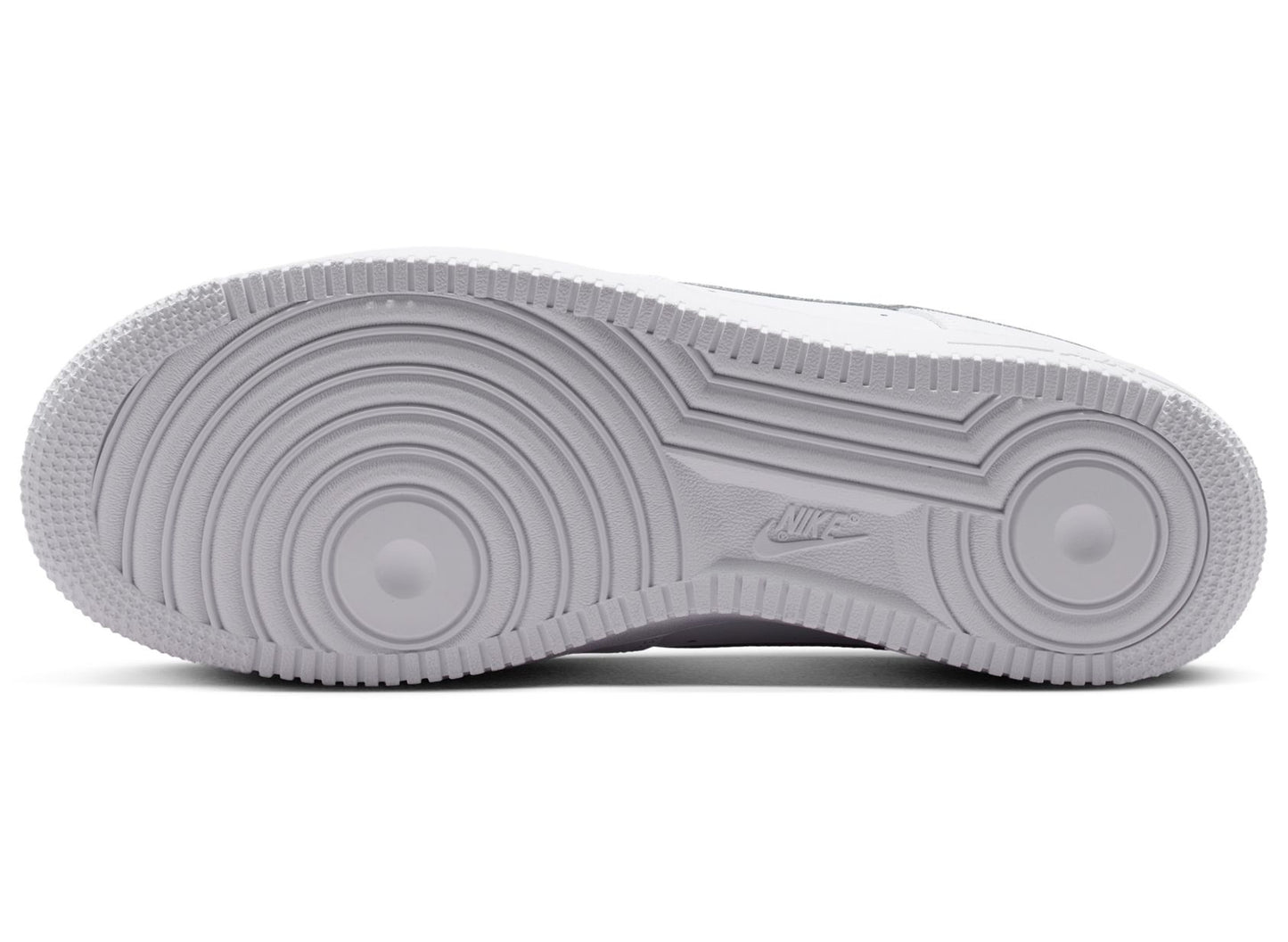 Nike Air Force 1 '07 in White / Metallic Silver