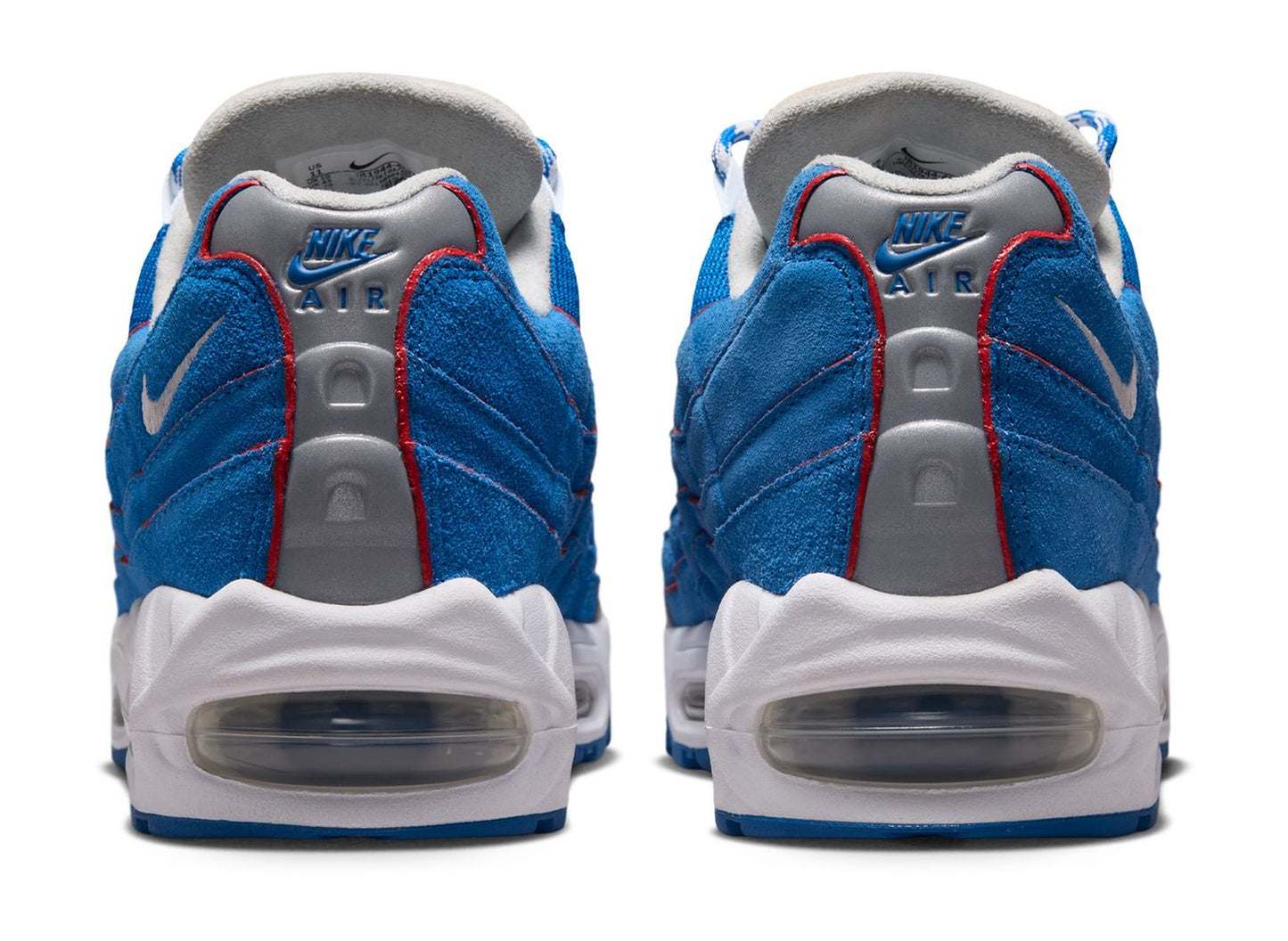 Nike Air Max 95 Big Bubble in Blue Sapphire / Metallic Silver - view 4