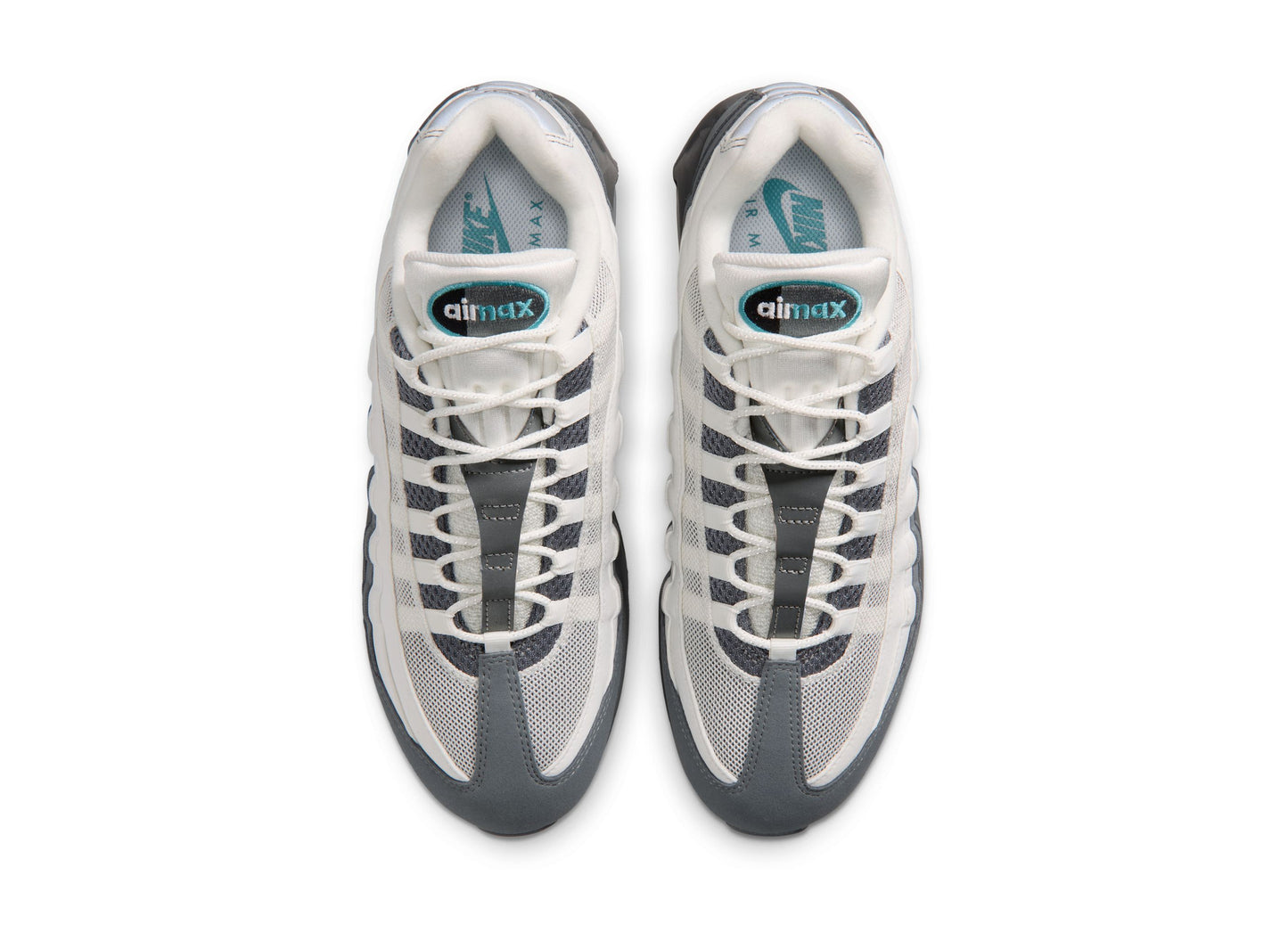 Nike Air Max 95 Big Bubble "OG" in Summit White / Dusty Cactus