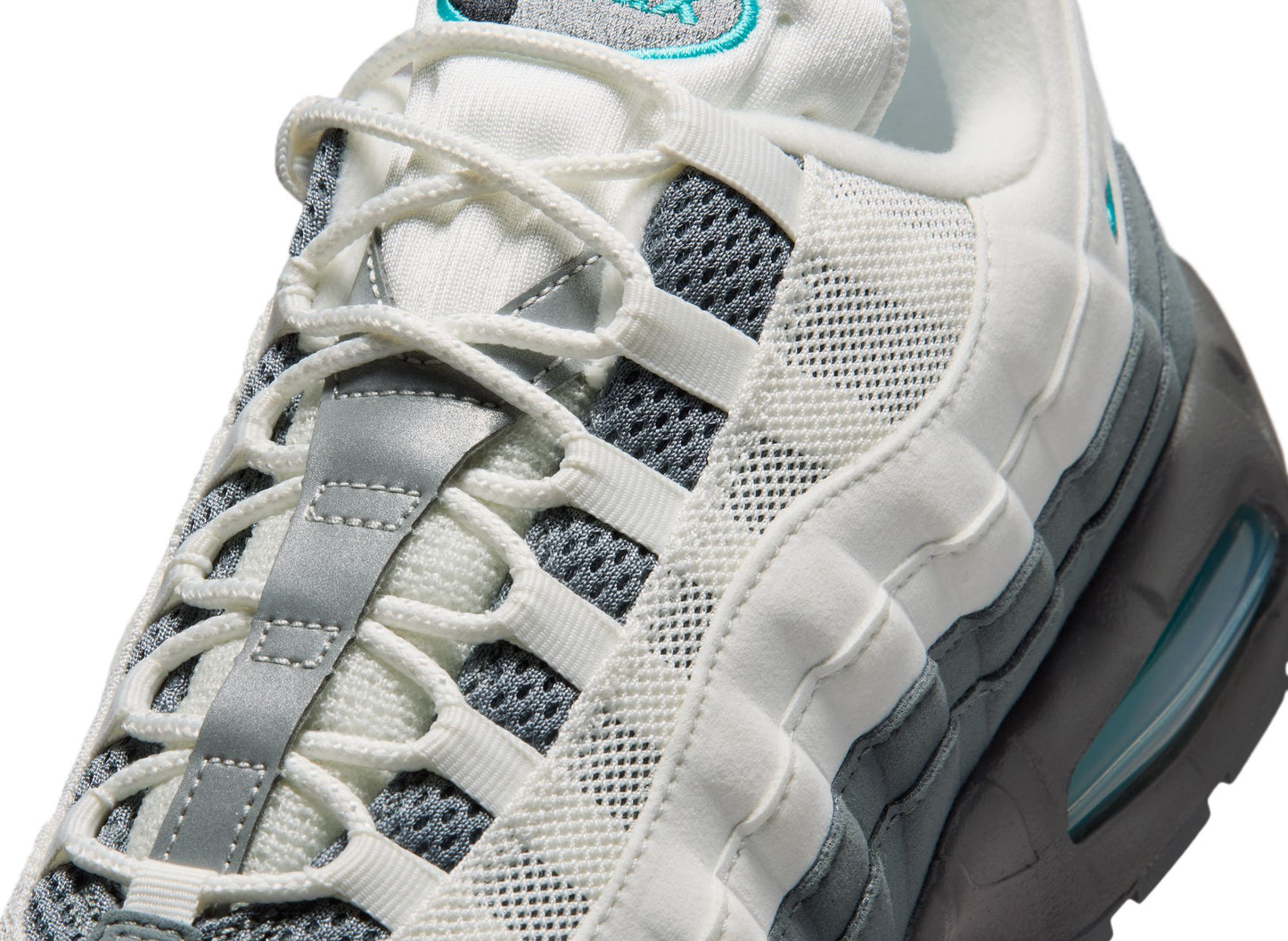 Nike Air Max 95 Big Bubble "OG" in Summit White / Dusty Cactus