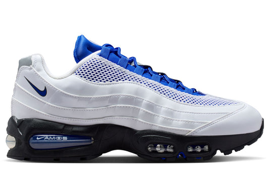 Nike Air Max 95 Big Bubble SE in White / Racer Blue