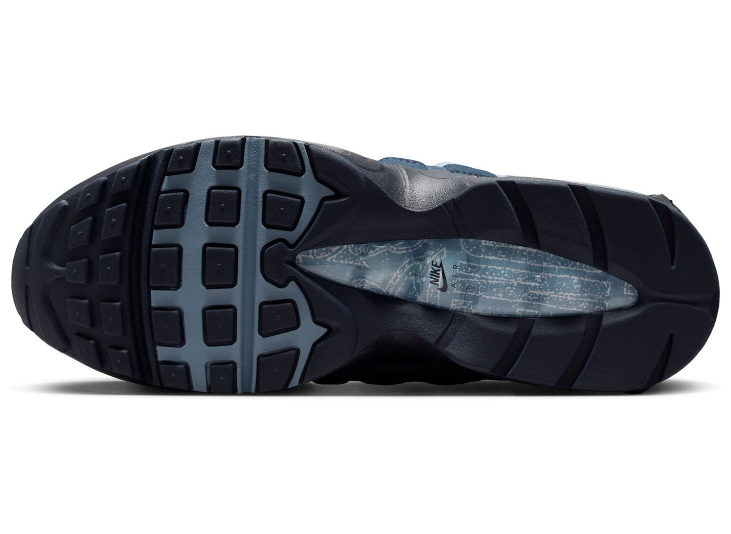Nike Air Max 95 Big Bubble SE in Obsidian / Work Blue