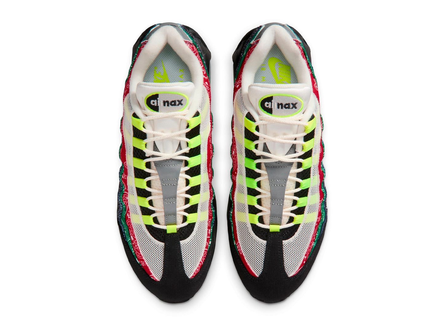 Nike Air Max 95 Big Bubble SP in Sail / Volt — view 4