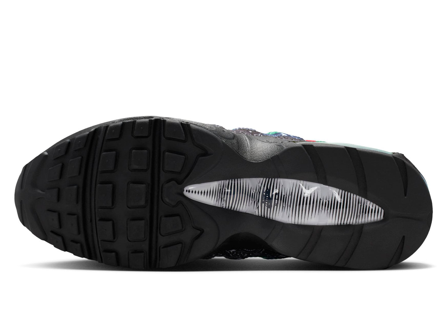 Nike Air Max 95 Big Bubble SP in Sail / Volt — view 5