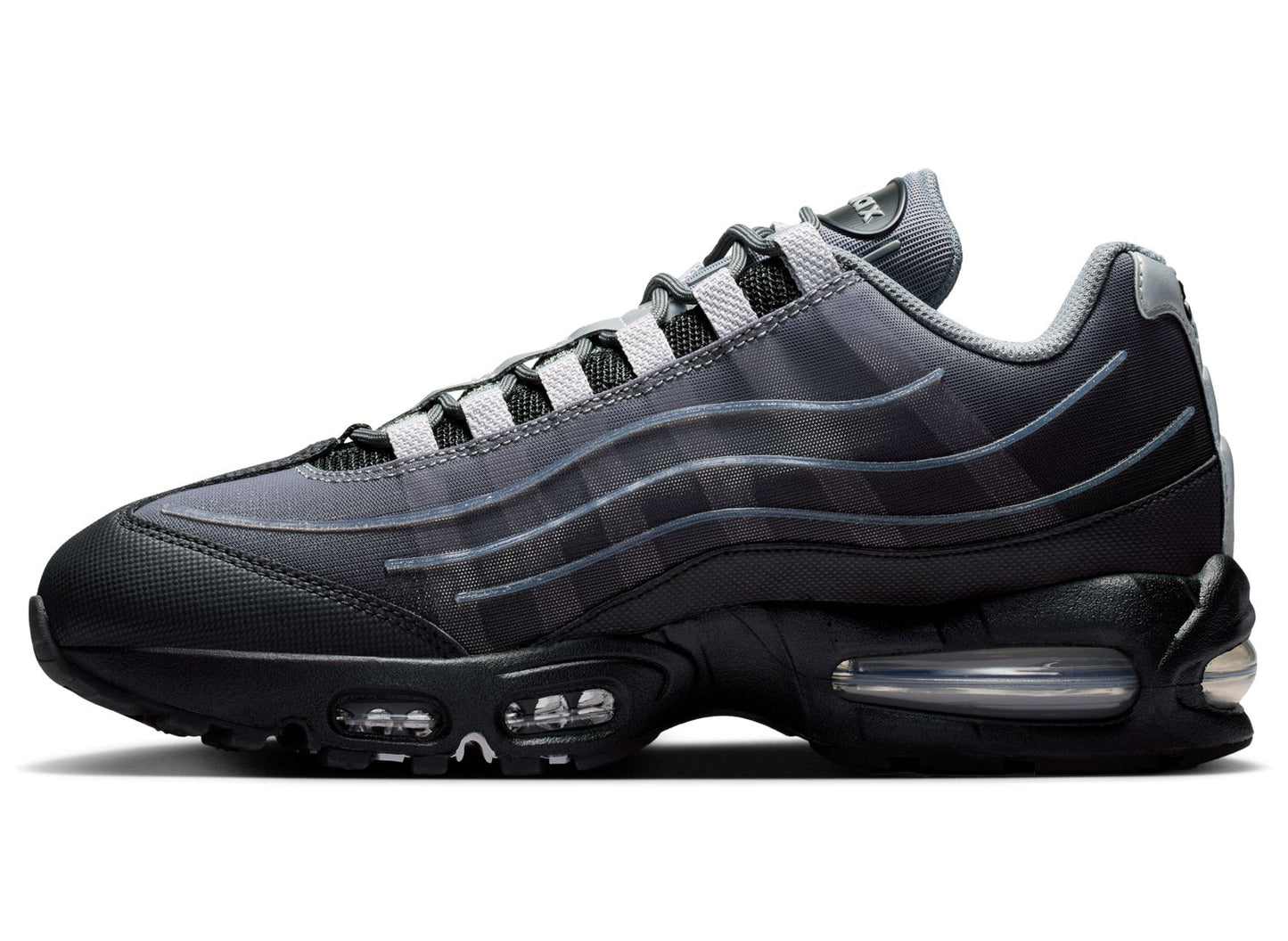 Nike Air Max 95 Big Bubble Tech in Black / Wolf Grey