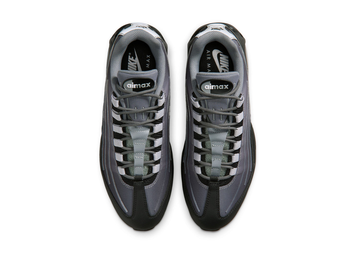 Nike Air Max 95 Big Bubble Tech in Black / Wolf Grey