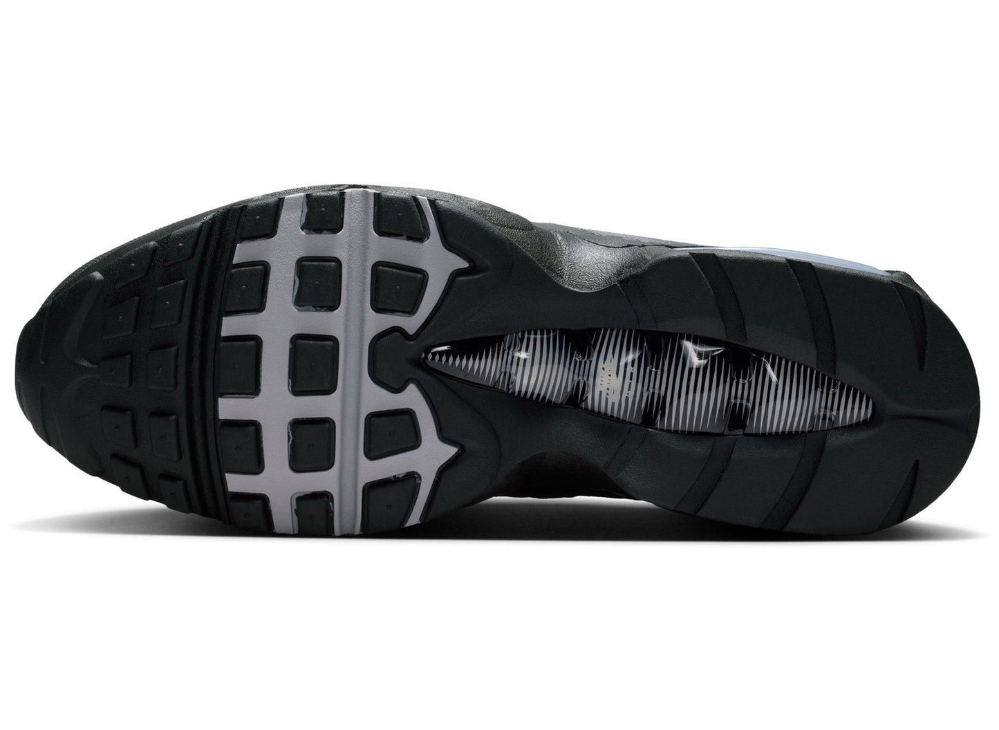 Nike Air Max 95 Big Bubble Tech in Black / Wolf Grey