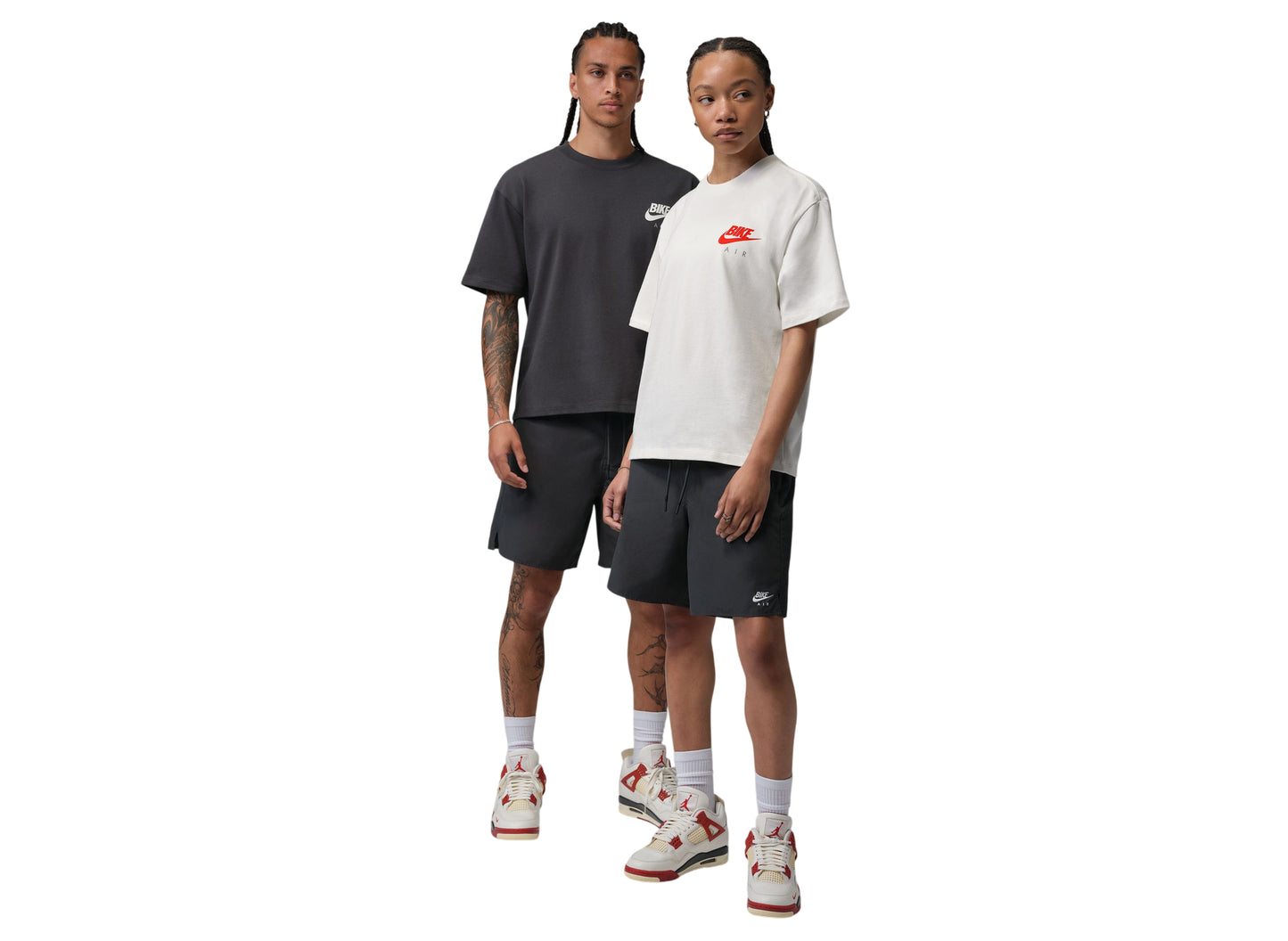 Jordan BIKE AIR x Nigel Sylvester Bike Shorts in Anthracite / Sail