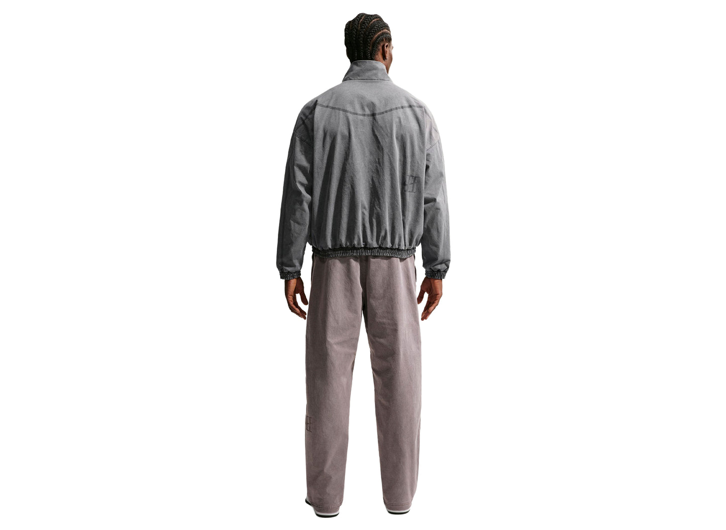 Nike Book Dri-FIT Woven Game Jacket in Black — view 2