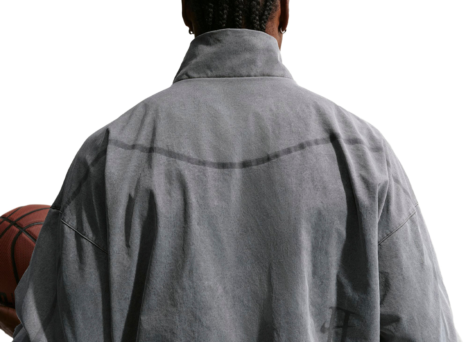 Nike Book Dri-FIT Woven Game Jacket in Black — view 4