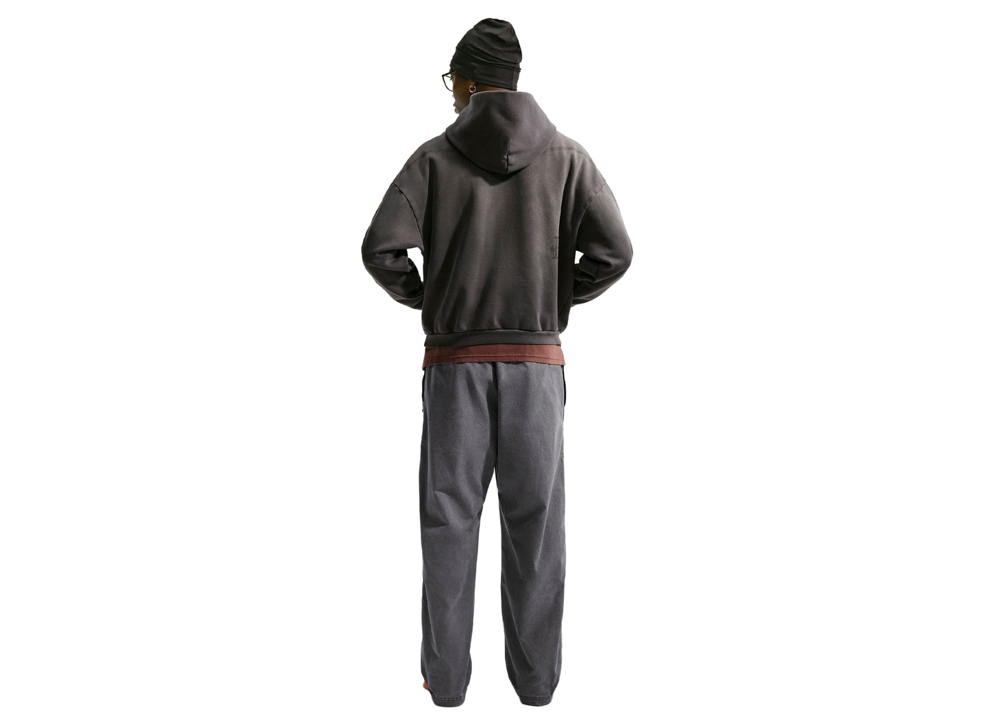 Nike Book Dri-FIT Woven Game Pants in Black — view 2