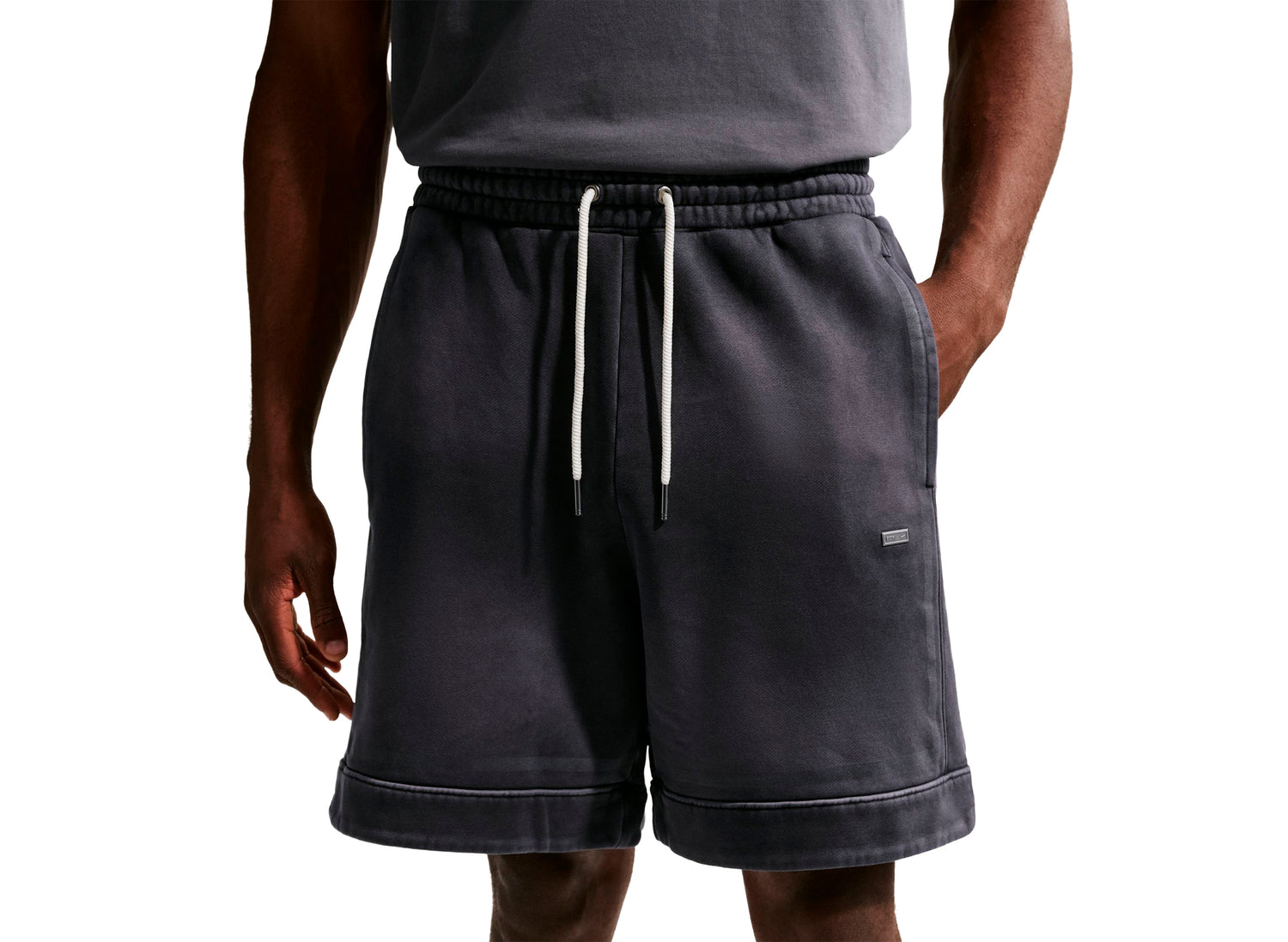 Nike Book Standard Issue Shorts in Black — view 3