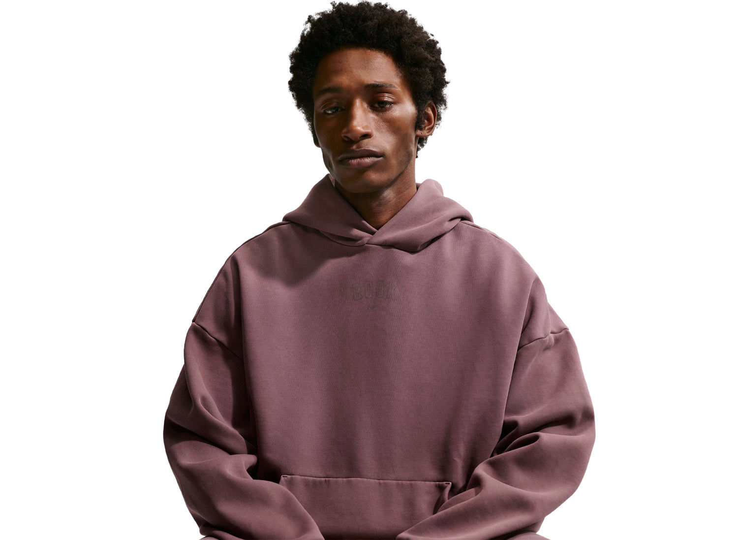 Nike Book Standard Issue Therma-FIT Brushed Pullover Hoodie in Tattoo — view 3