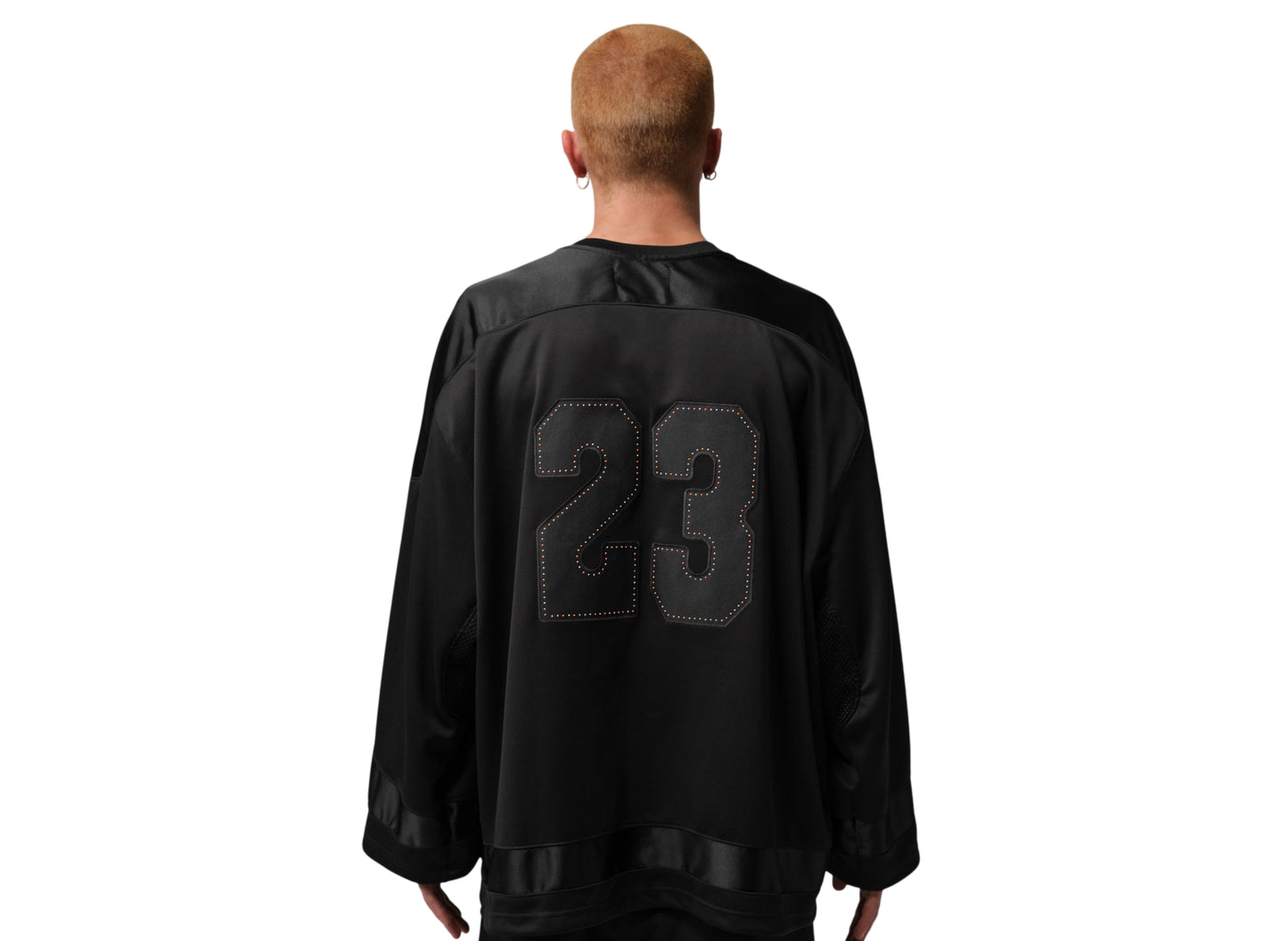 Jordan Brooklyn Festival Jersey in Black
