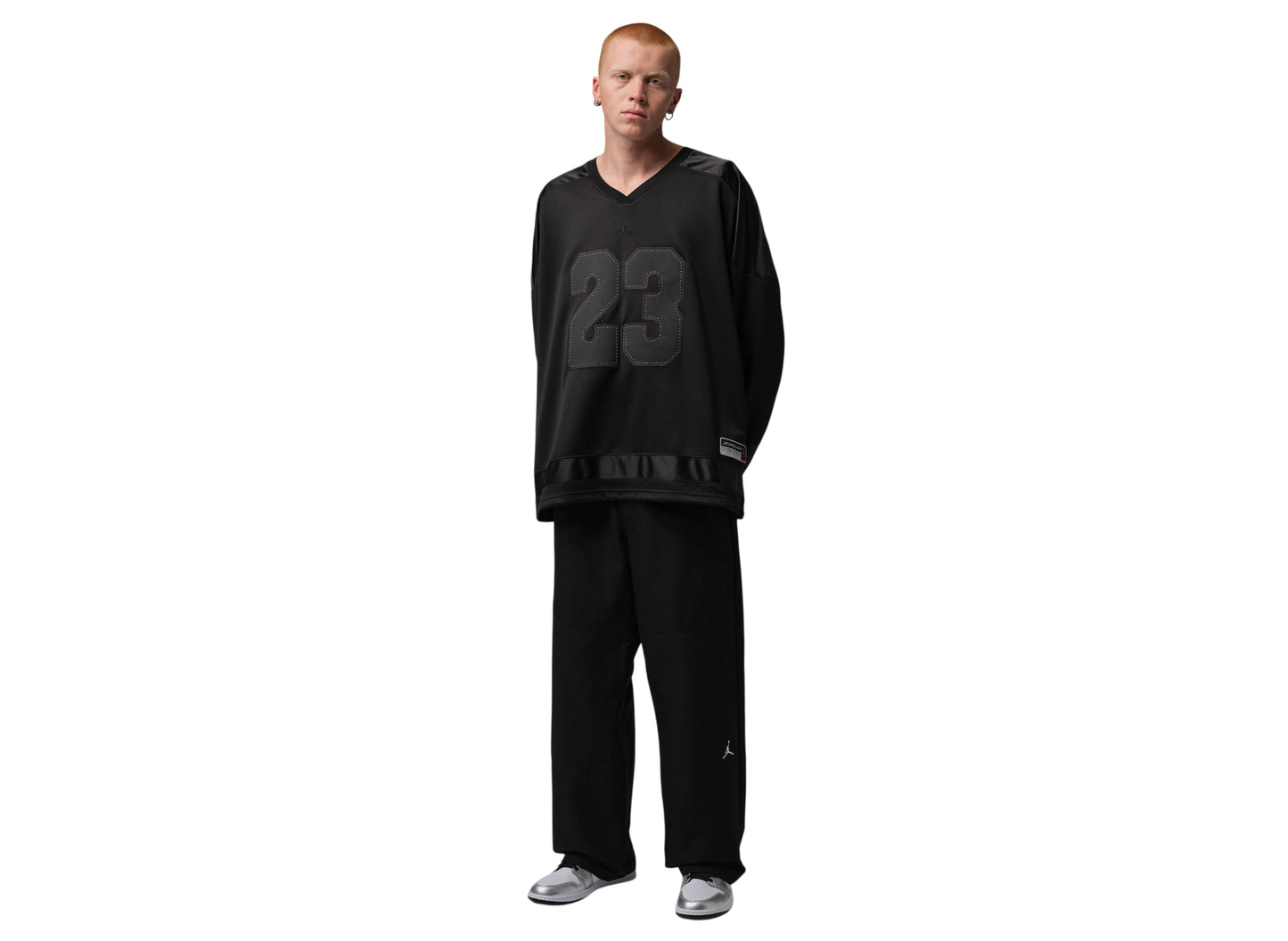 Jordan Brooklyn Festival Jersey in Black
