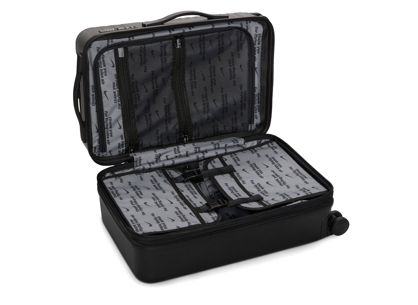 Nike Carry-On Luggage 22" Hardshell in Black — view 5