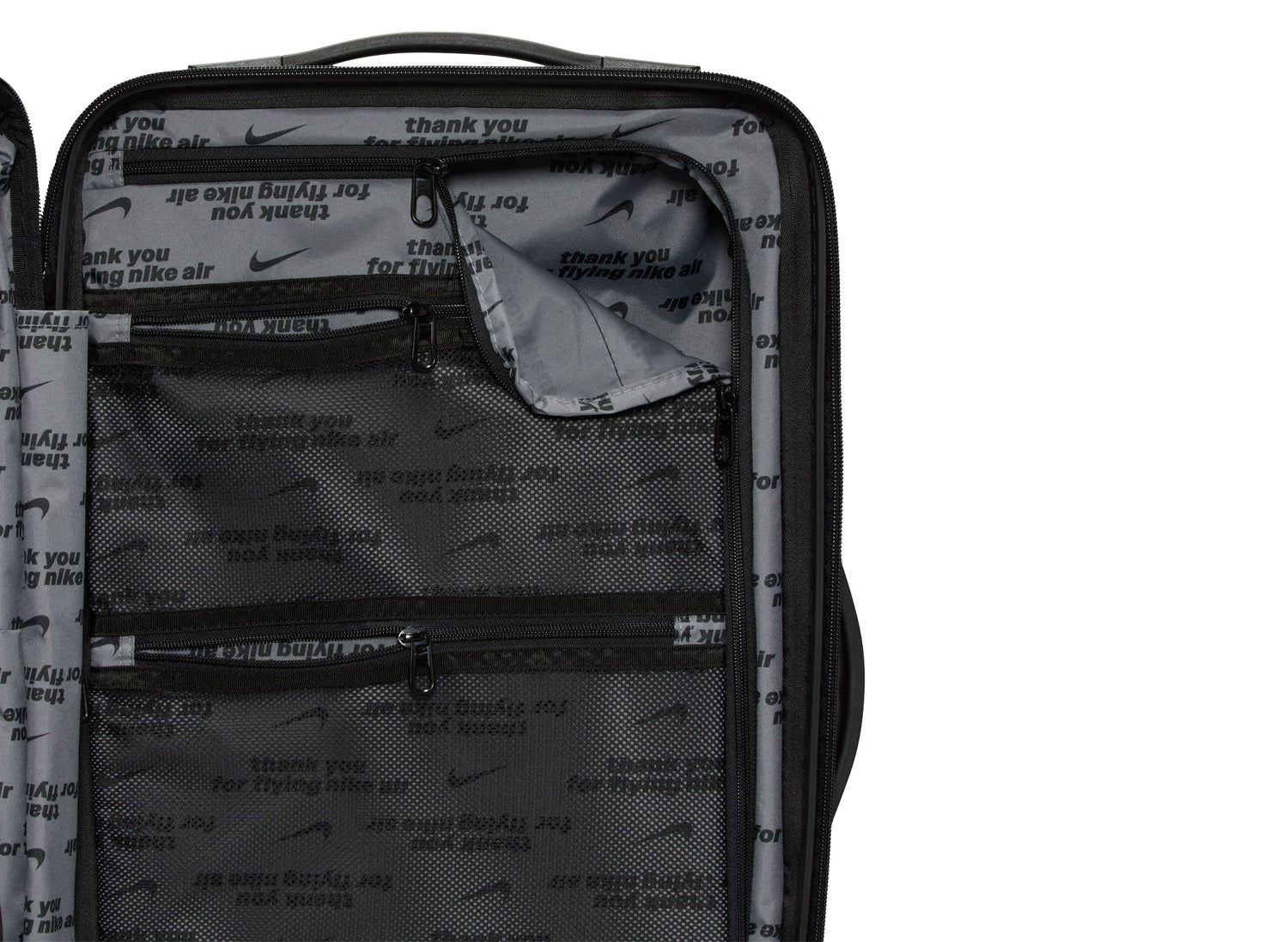 Nike Carry-On Luggage 22" Hardshell in Black — view 6