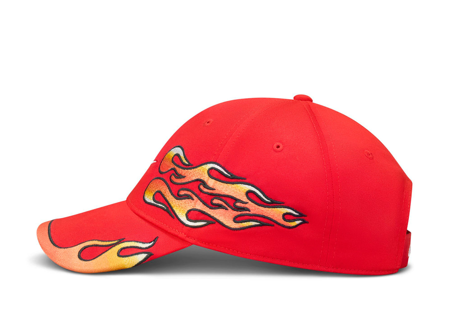 Nike Club OG Flame Cap in University Red — view 3