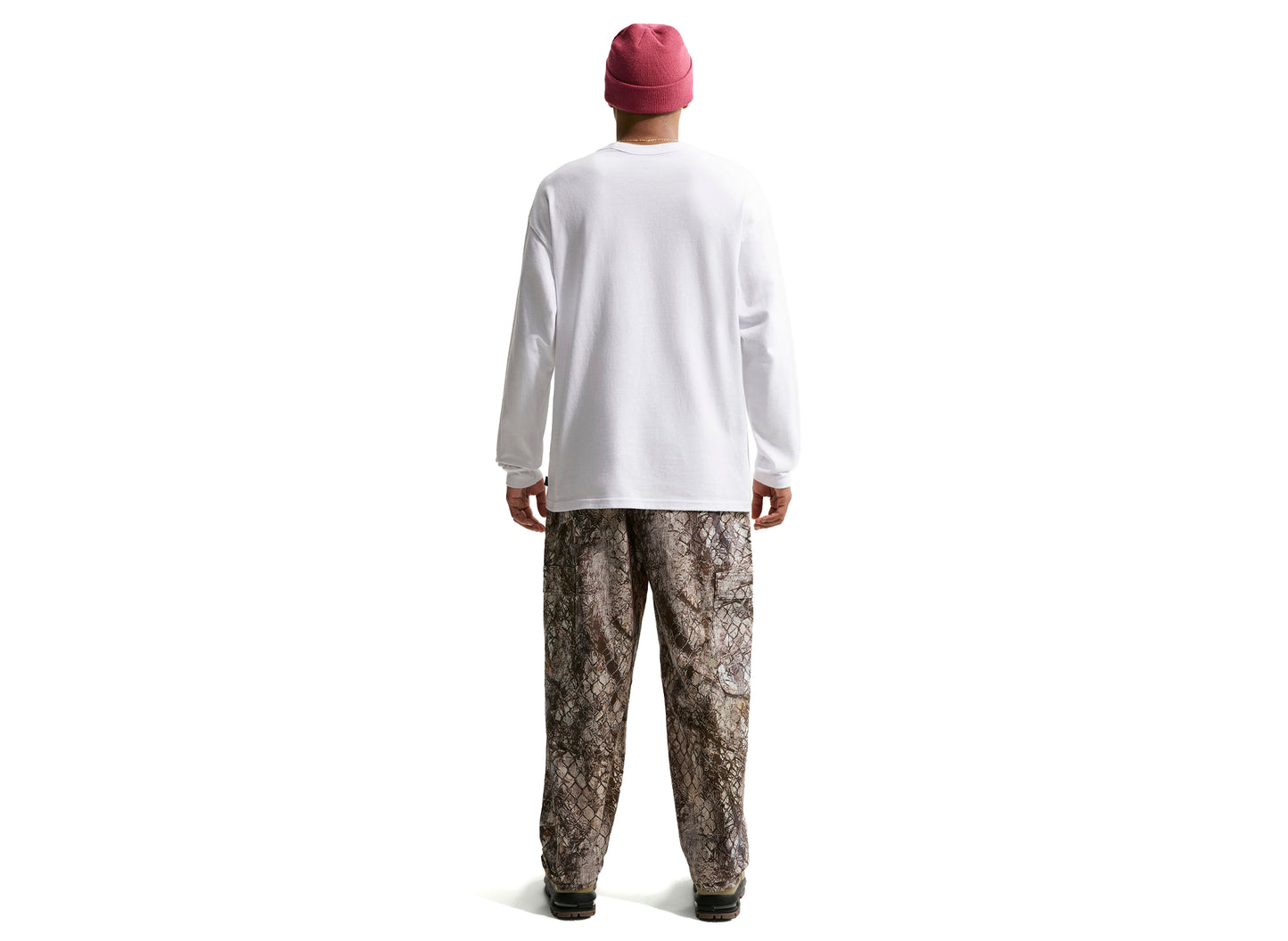 Nike Club Woven Cargo Pants in Khaki — view 2