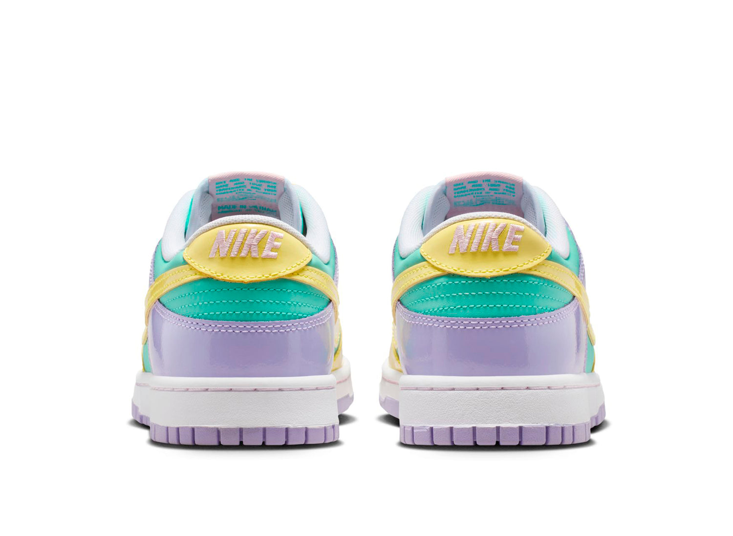 Nike Dunk Low Retro in Emerald Rise / Yellow Pulse — view 2