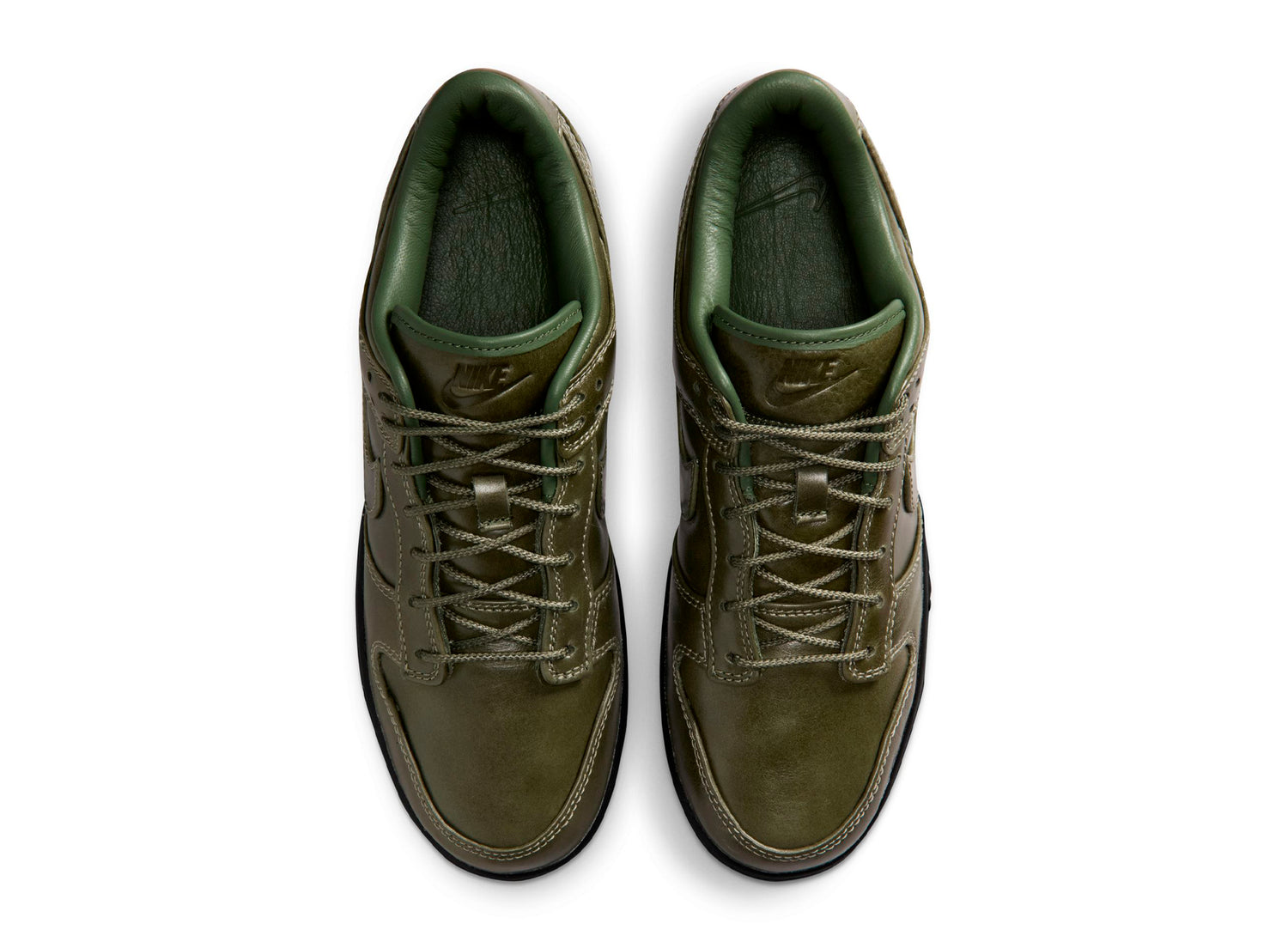 Nike Dunk Low Retro Premium QS in Army Olive — view 4