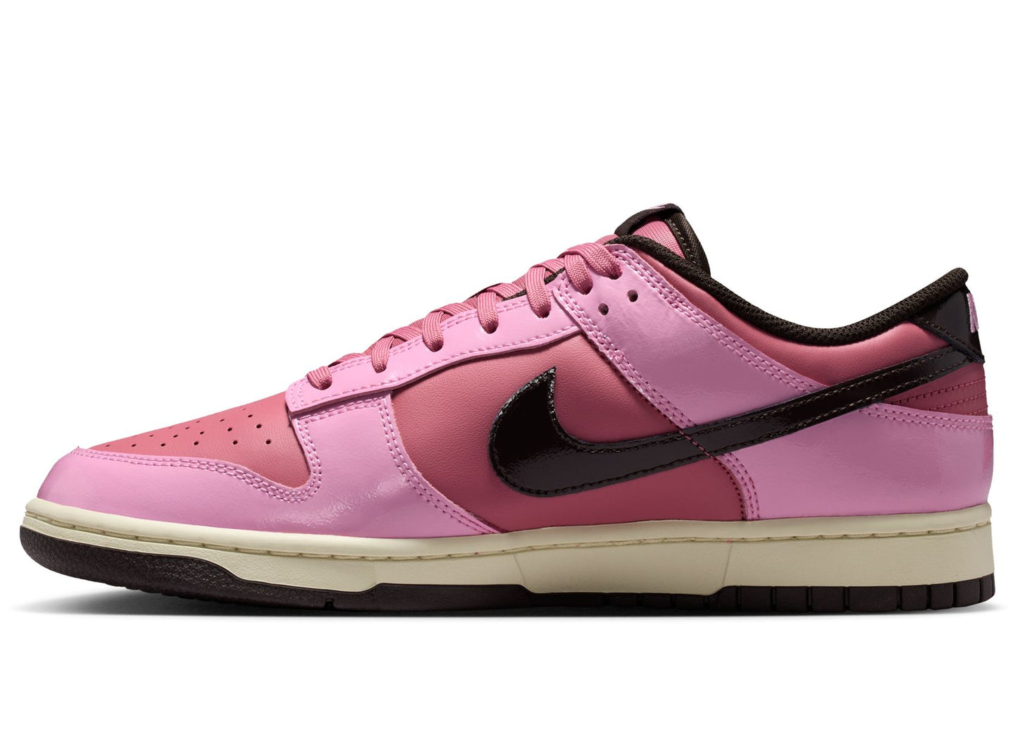 Nike Dunk Low Retro in Pink Rise / Velvet Brown