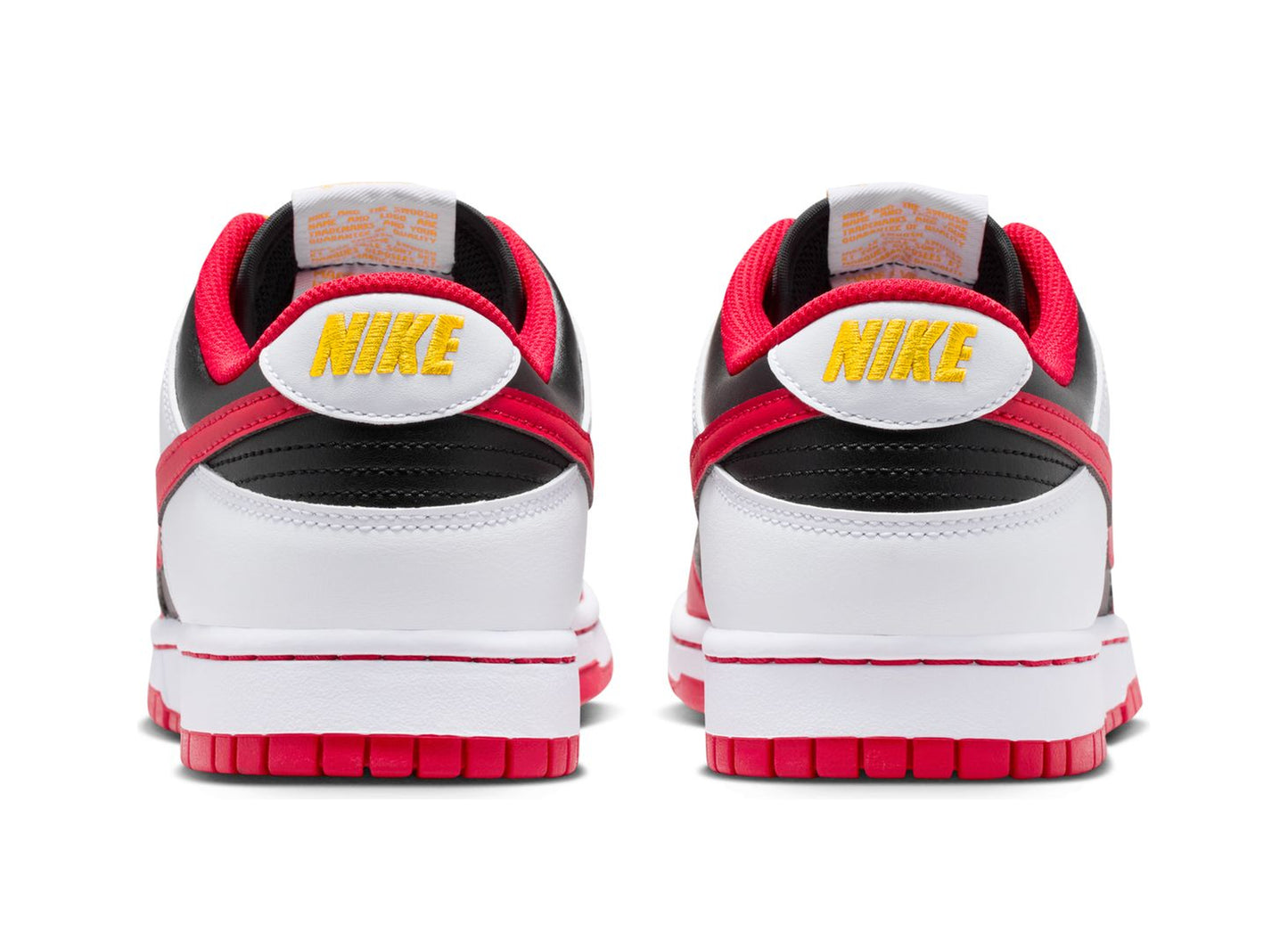 Nike Dunk Low Retro in Black / University Red